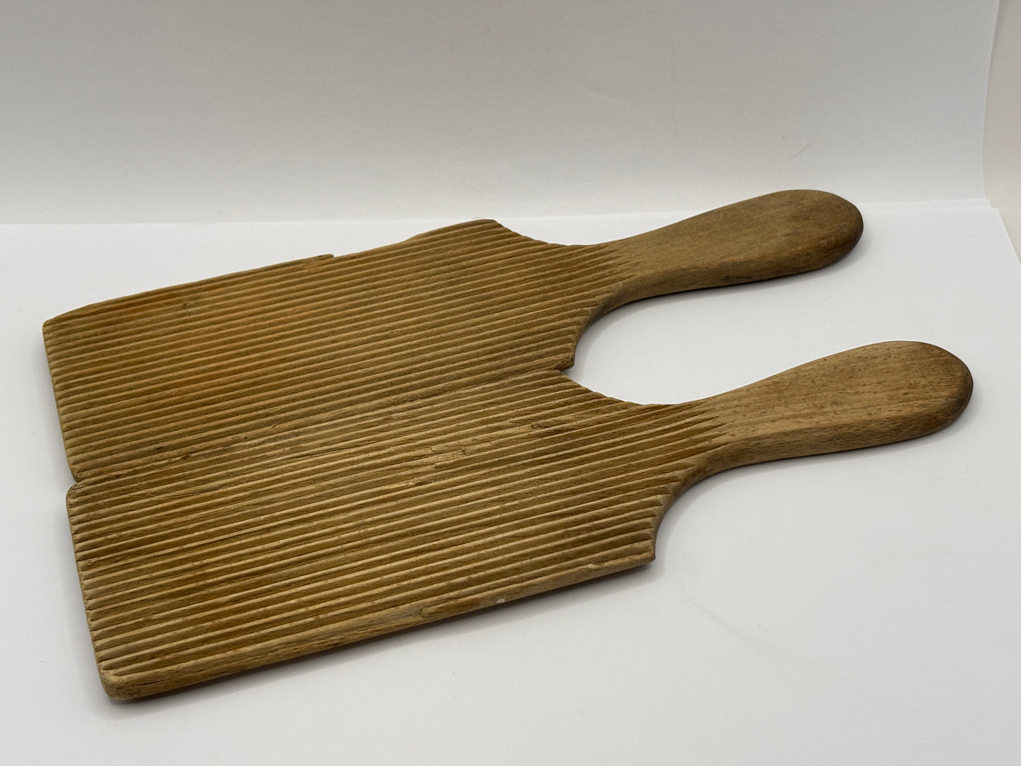 Old wooden butter pats