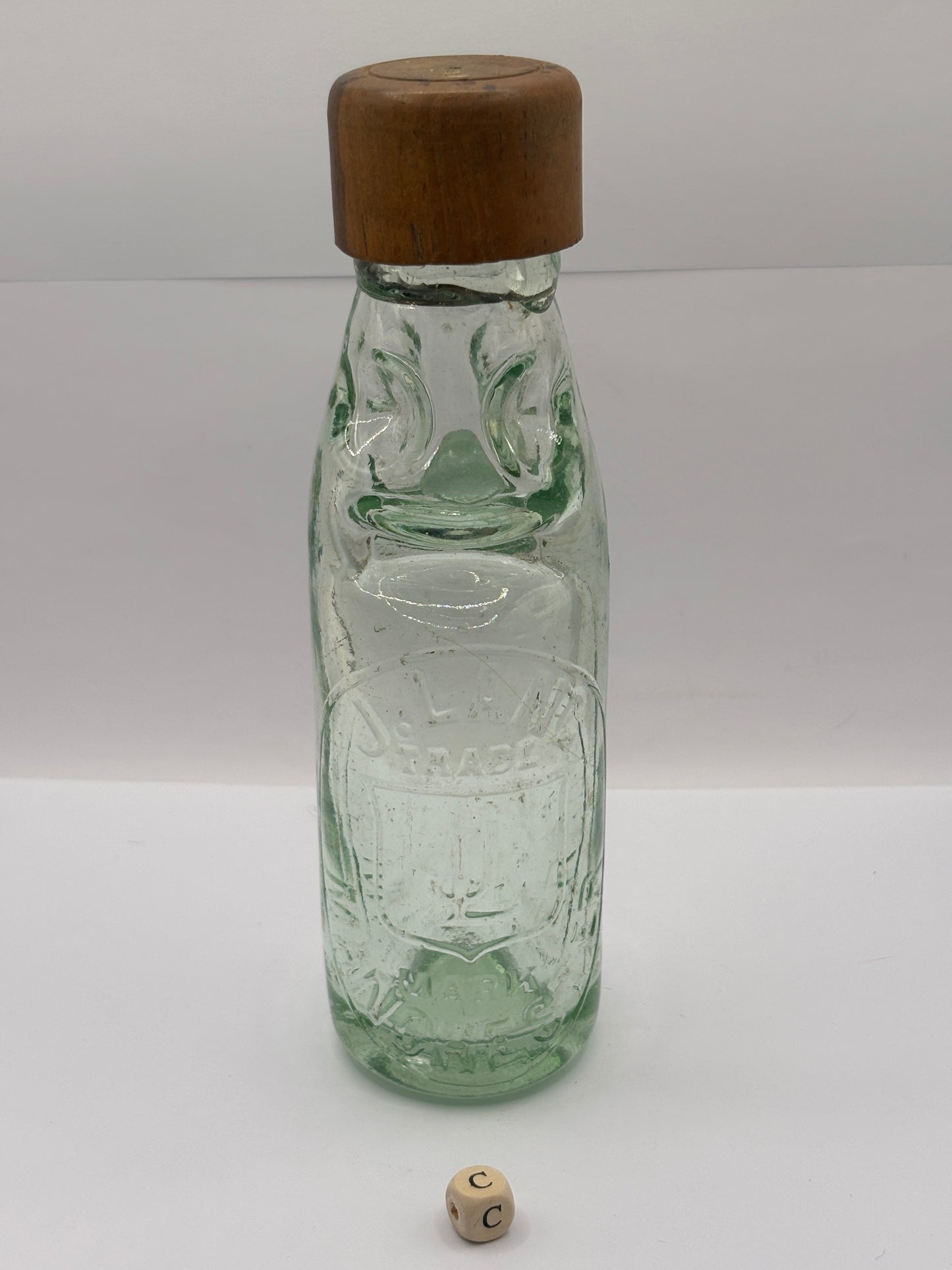 Old wooden codd bottle opener (opener only) (c)
