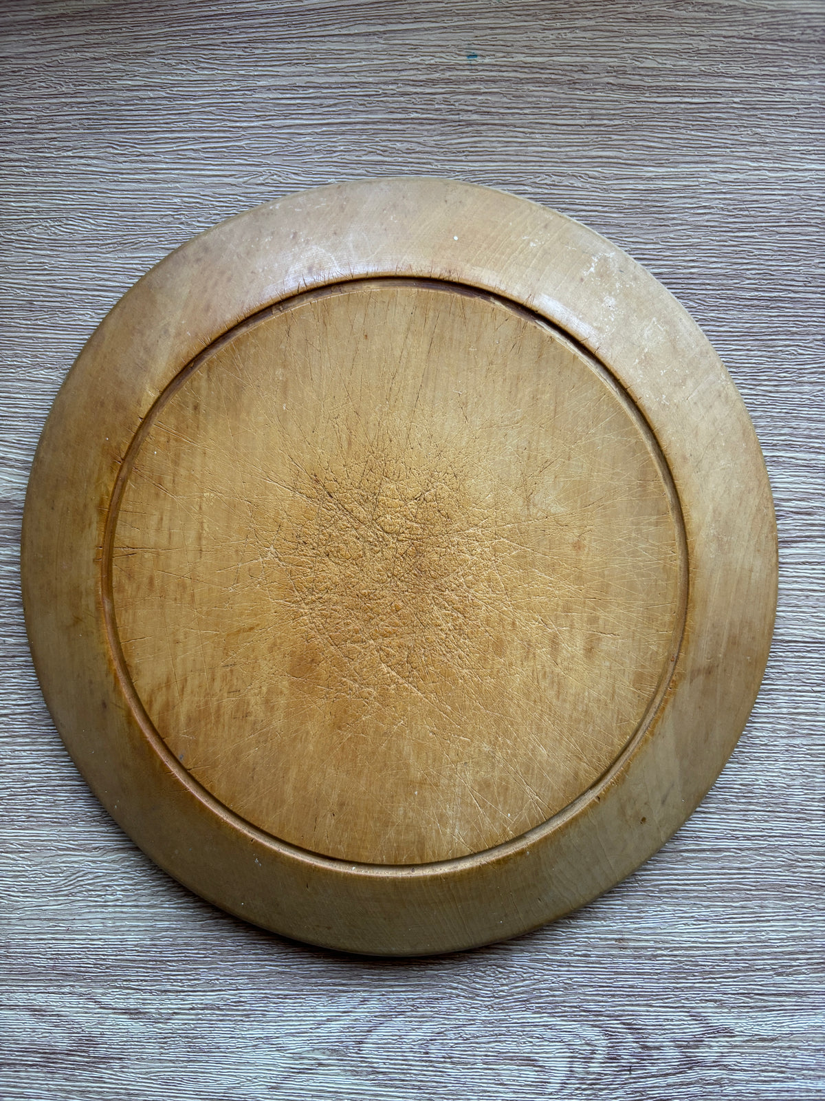 Old wooden bread board