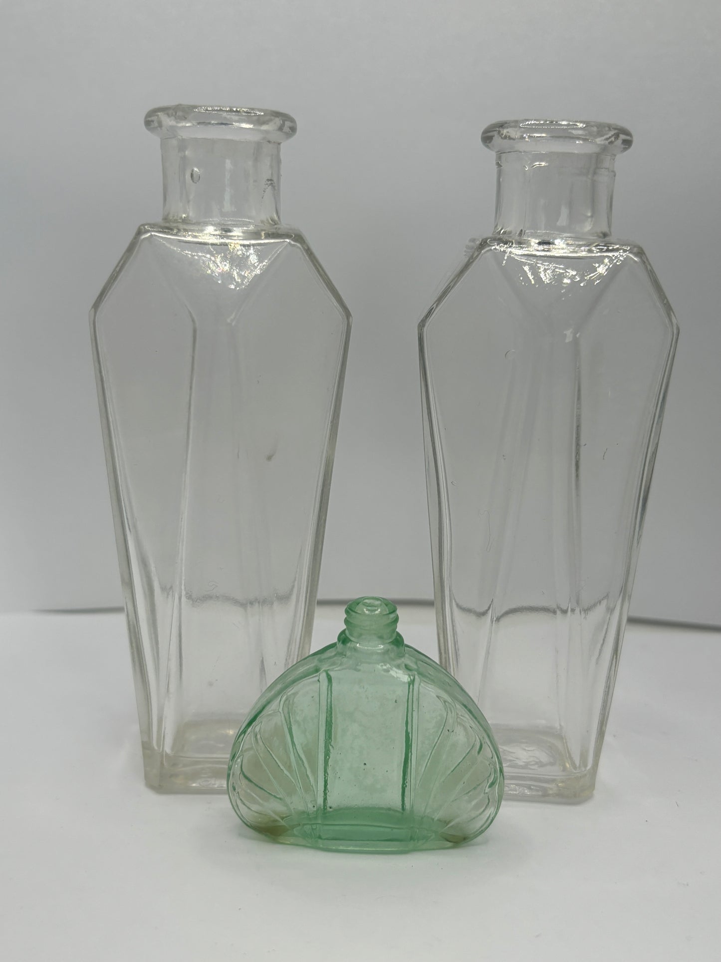 3 old scent/perfume bottles