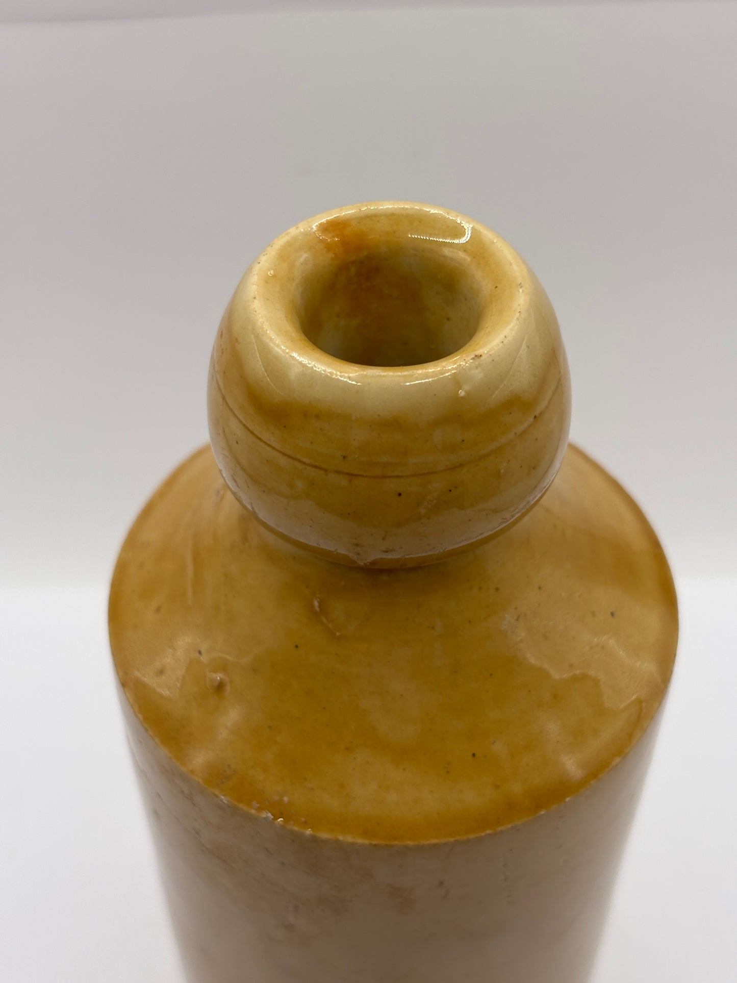 Old impressed ginger beer bottle, JH CUFF Manchester