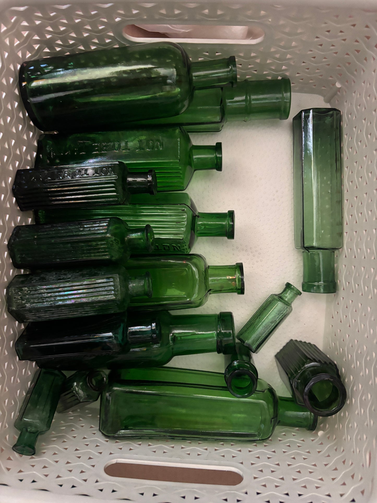 RESERVED: 17 green bottles