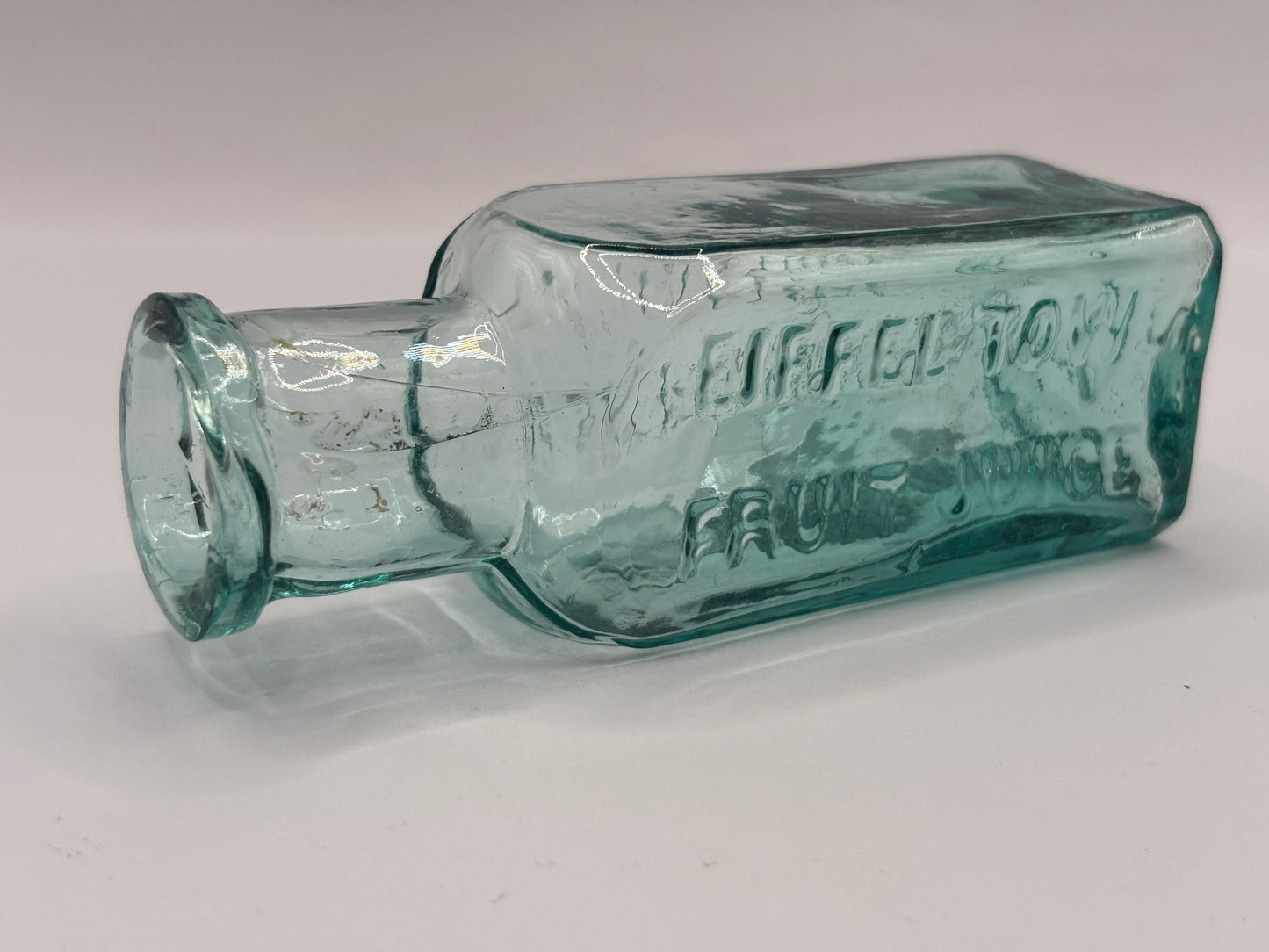 Old Eiffel tower lemonade bottle