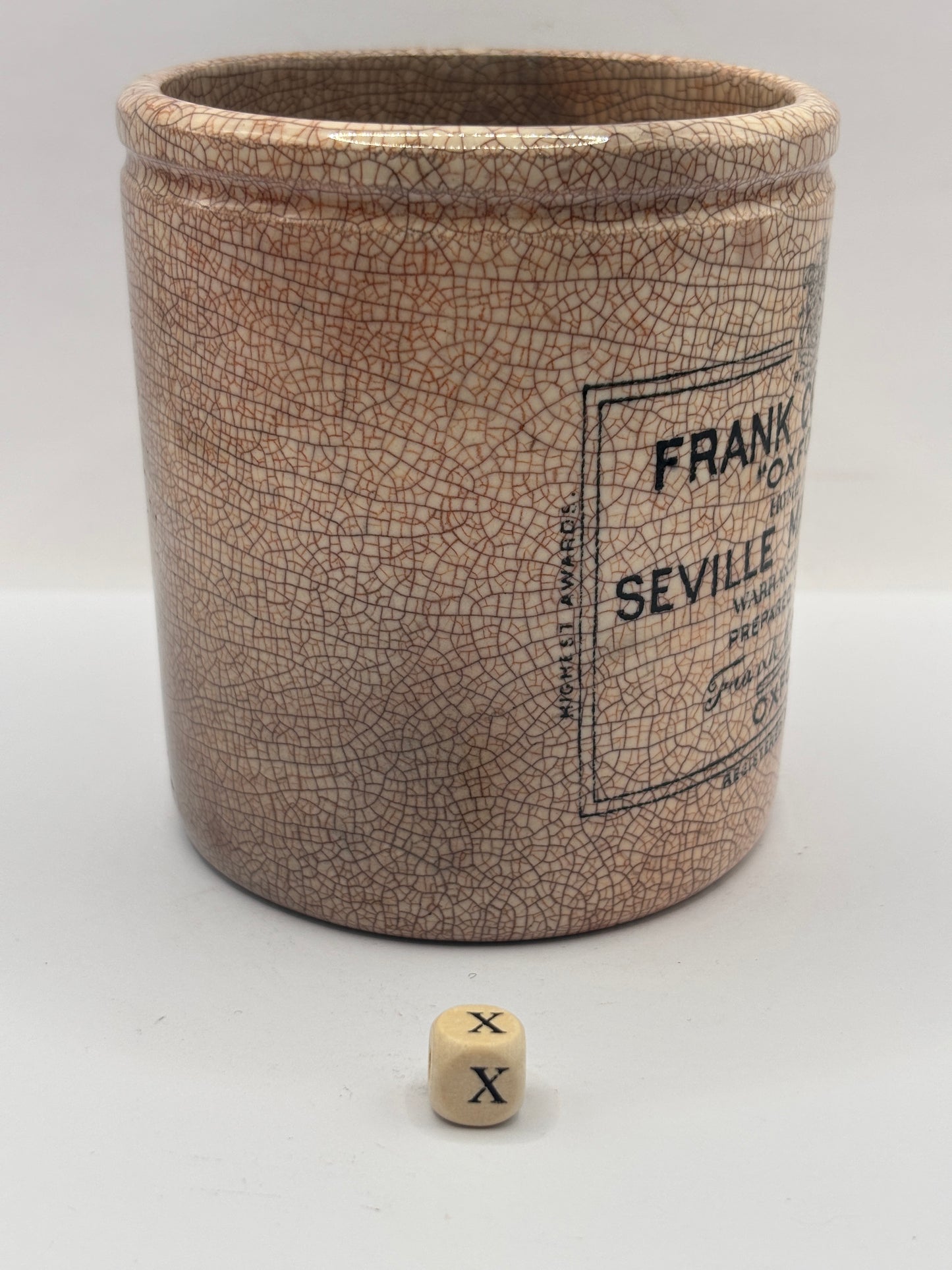 Old 1lb Frank Cooper marmalade Jar (x)