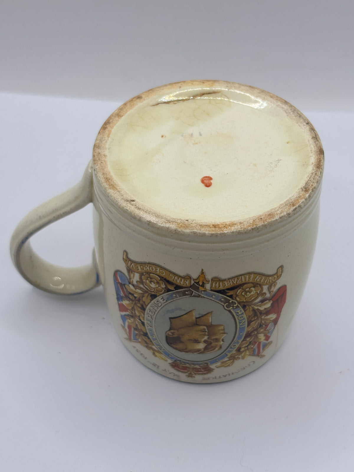 Old coronation cup, royal family