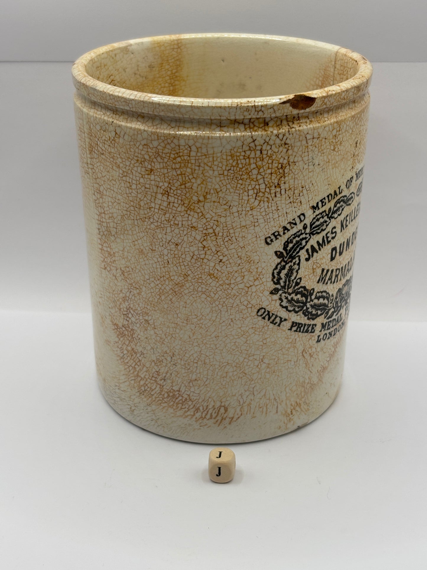 Old rare 3lb James Keiller Dundee marmalade jar