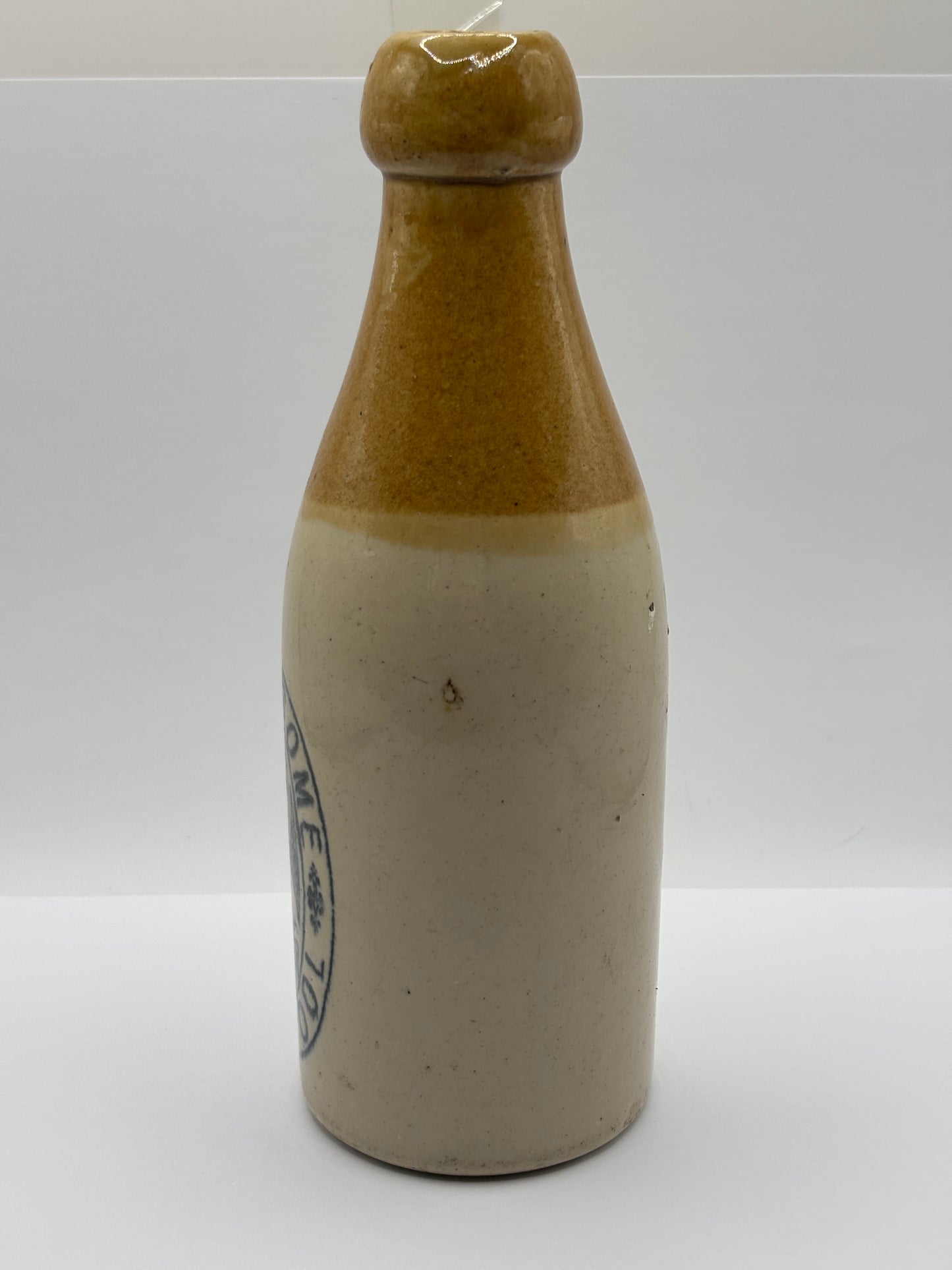 Old Blackpool ginger beer bottle, EL Newsome