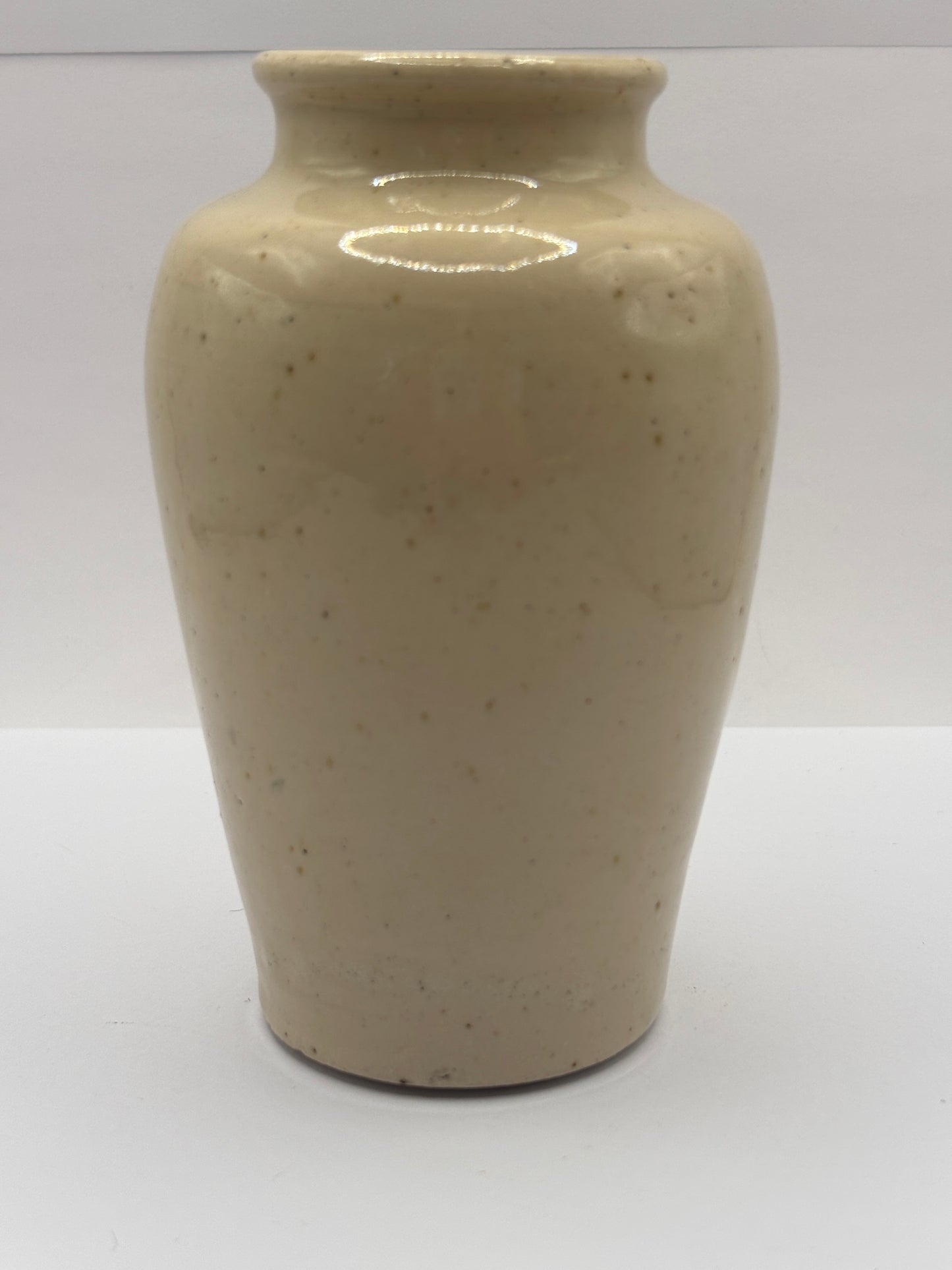 Old plain stoneware cream pot