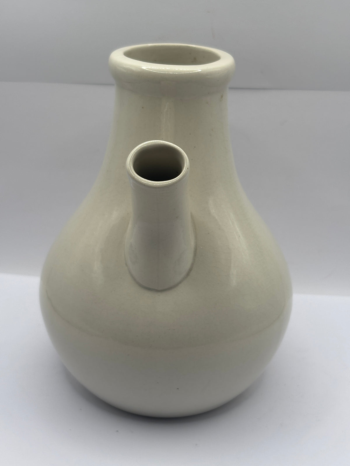 Old advertising stoneware inhaler, Dr Nelsons improved inhale, Boots the chemists