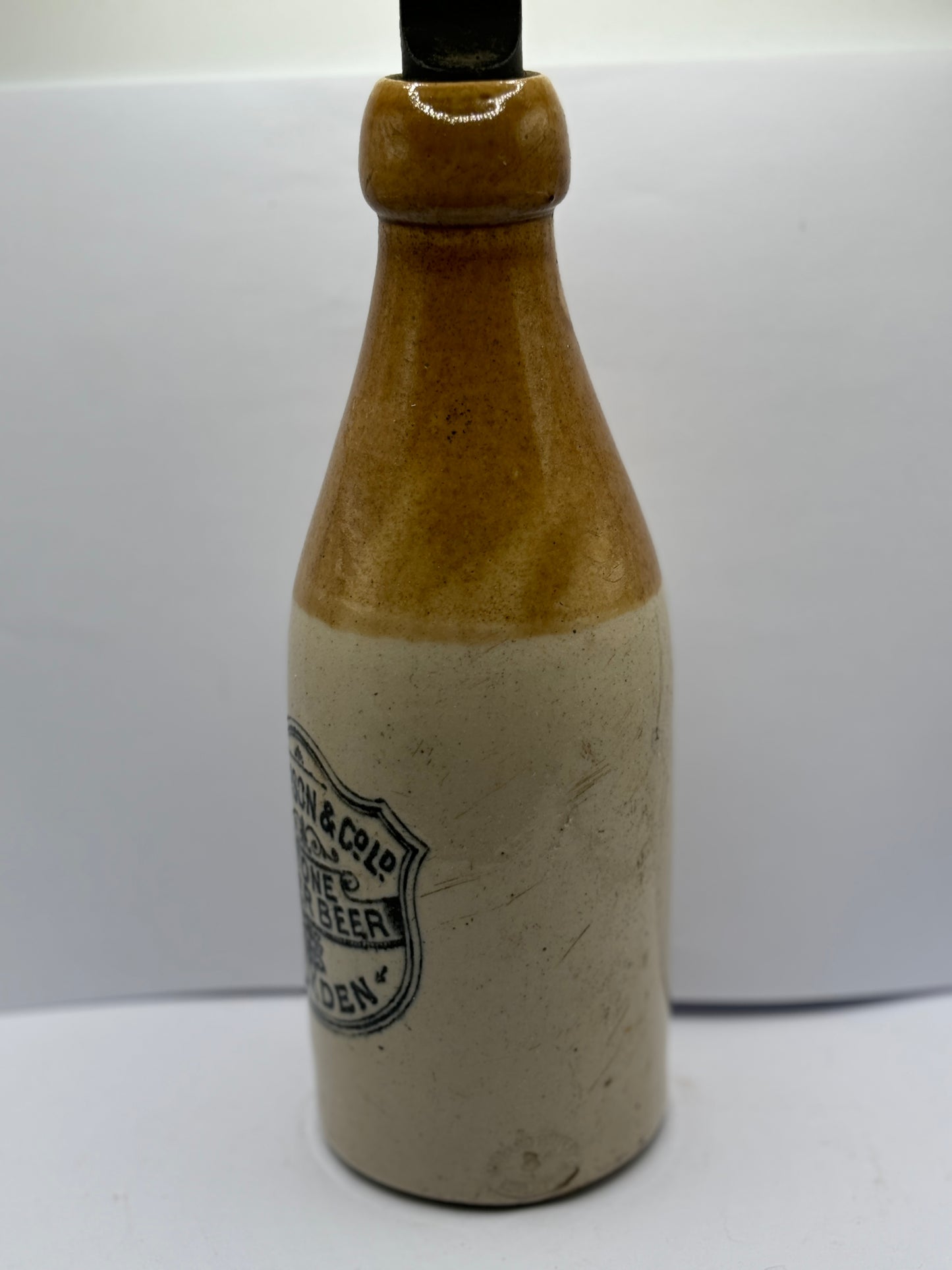 Old walkden ginger beer bottle, W.Simpson & Co