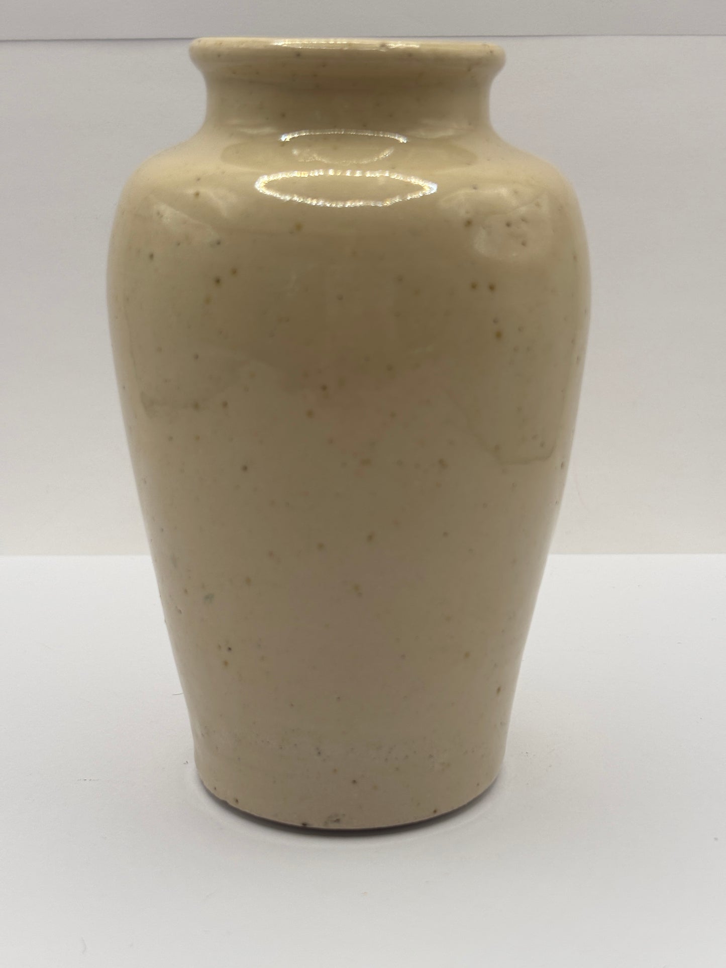 Old plain stoneware cream pot