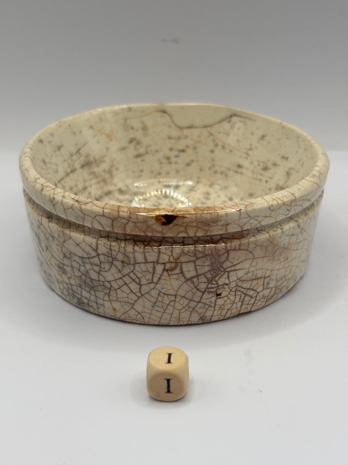 Old plain stoneware meat paste pot. Potted meat (i)