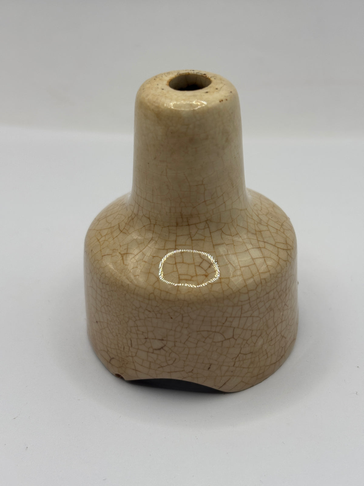 Old stoneware pie funnel
