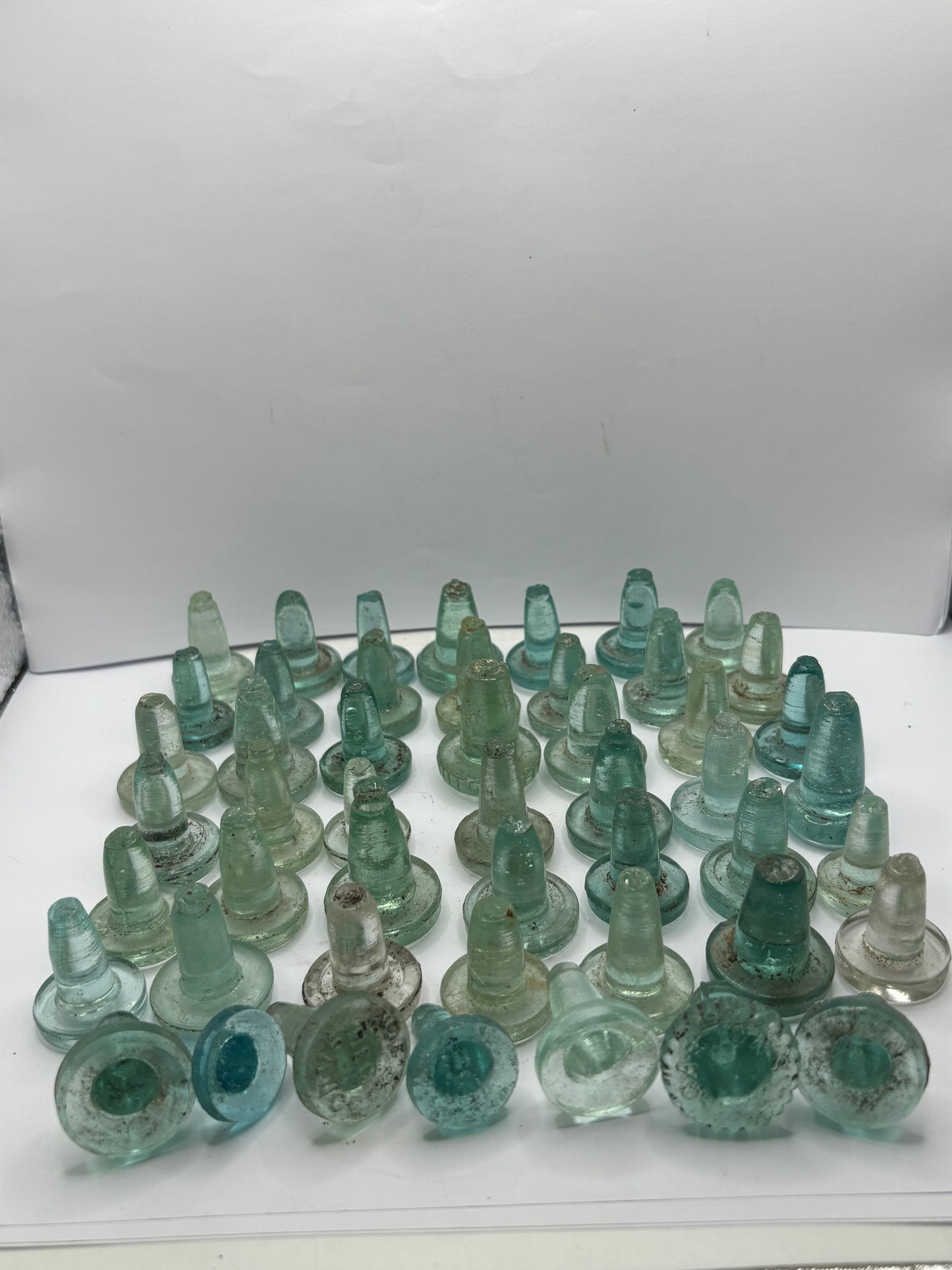 49 old glass stoppers