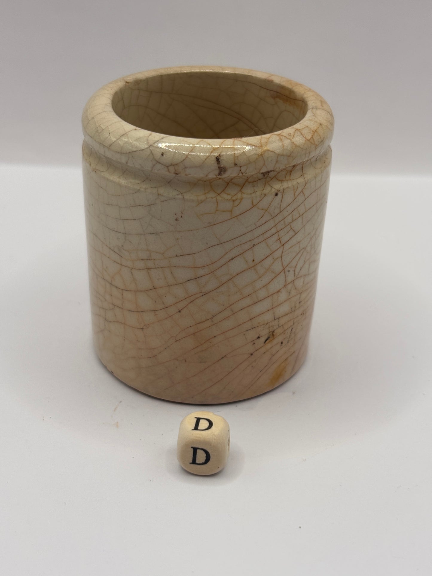 Old sainsburys advertising pot, potted meats (D)
