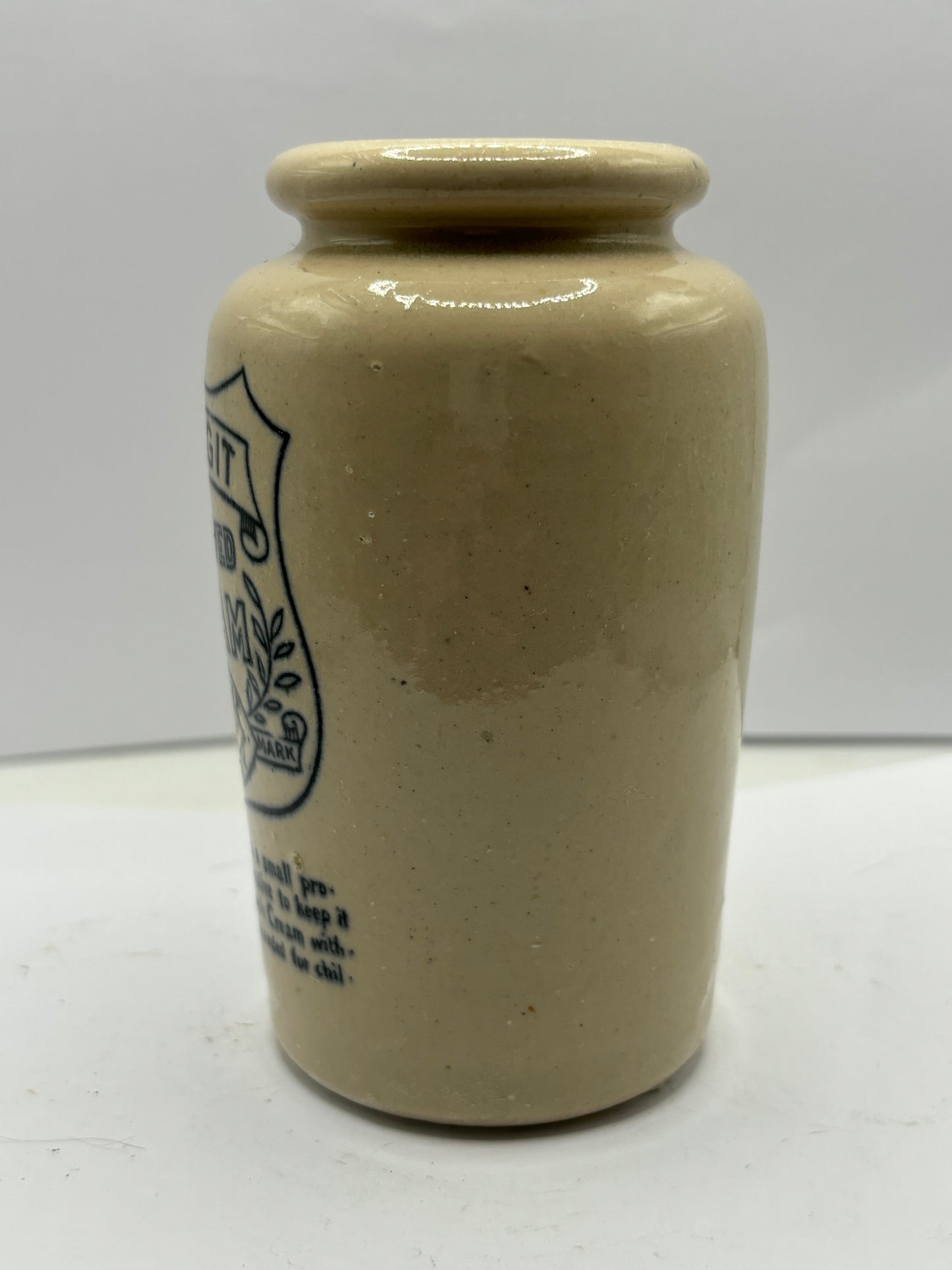 Dunragit stoneware cream pot