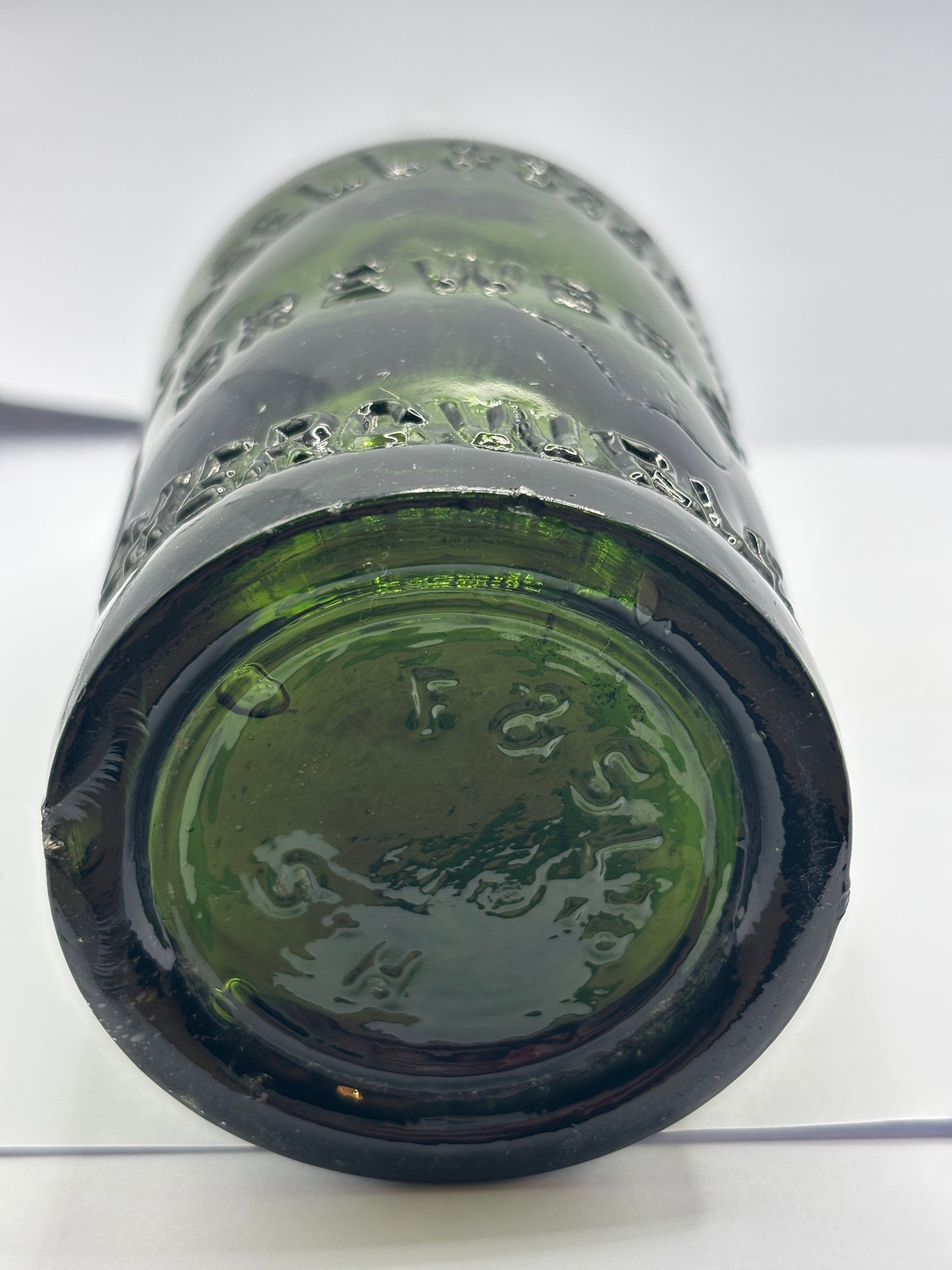 Old Caercwrie beer bottle