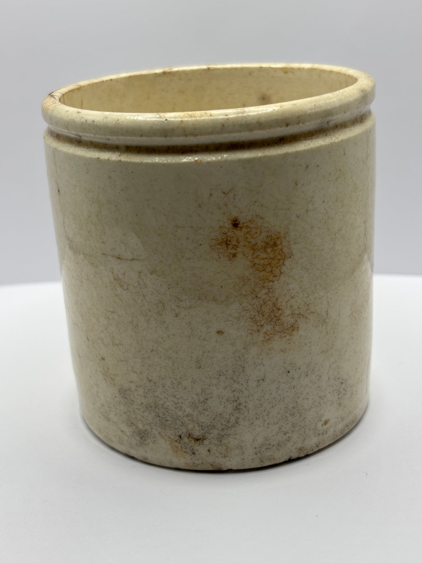 Rare old french marmalade jar, confitures fines parisiennes