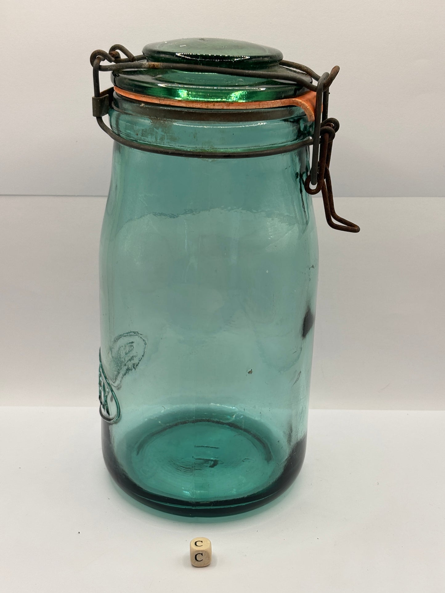 Vintage french canning jar, Solidex (c)