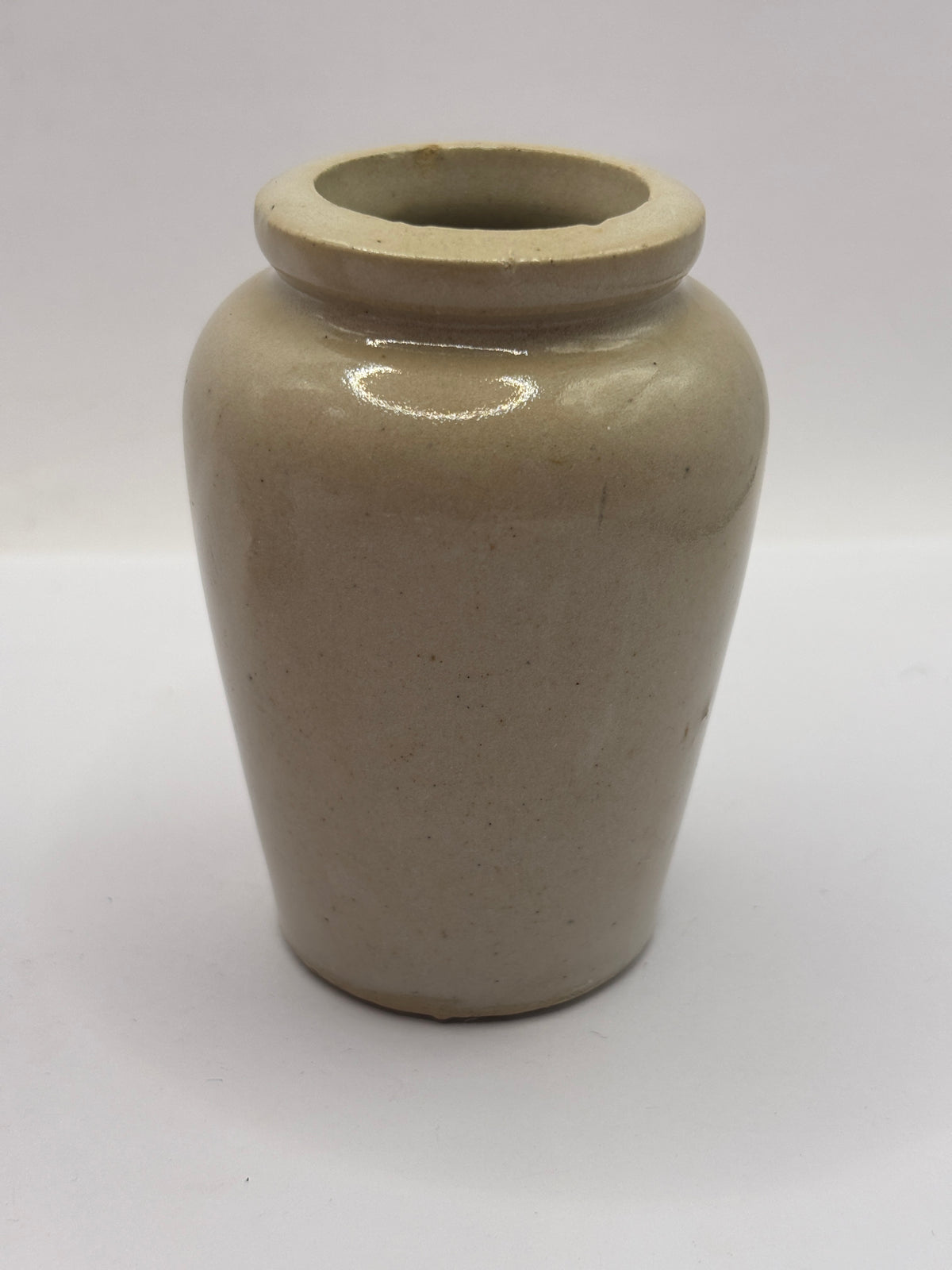 Old advertising cream pot, Eccles cooperative society, pure rich cream