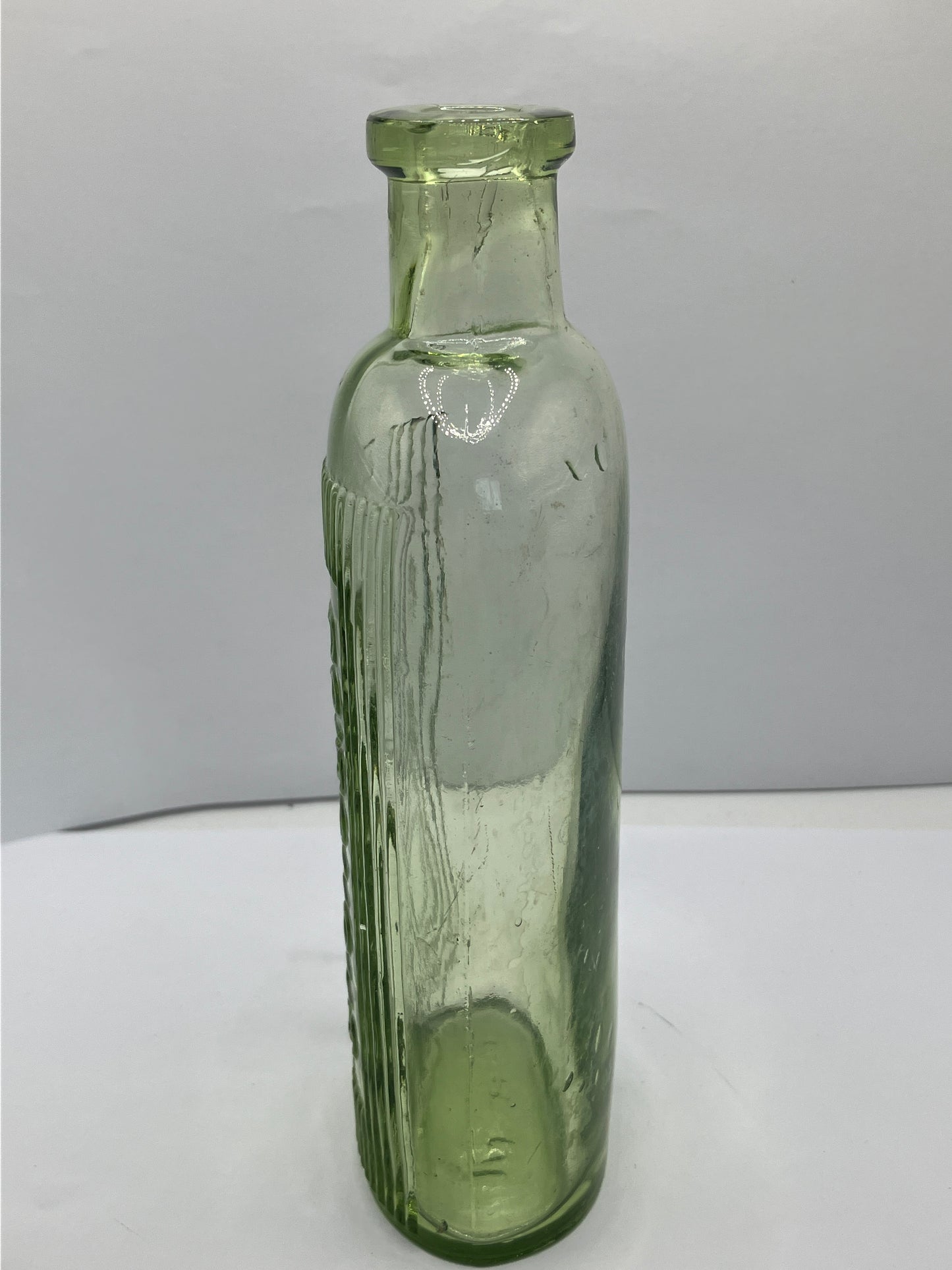 Green glass poison bottle, poisonous not to be taken