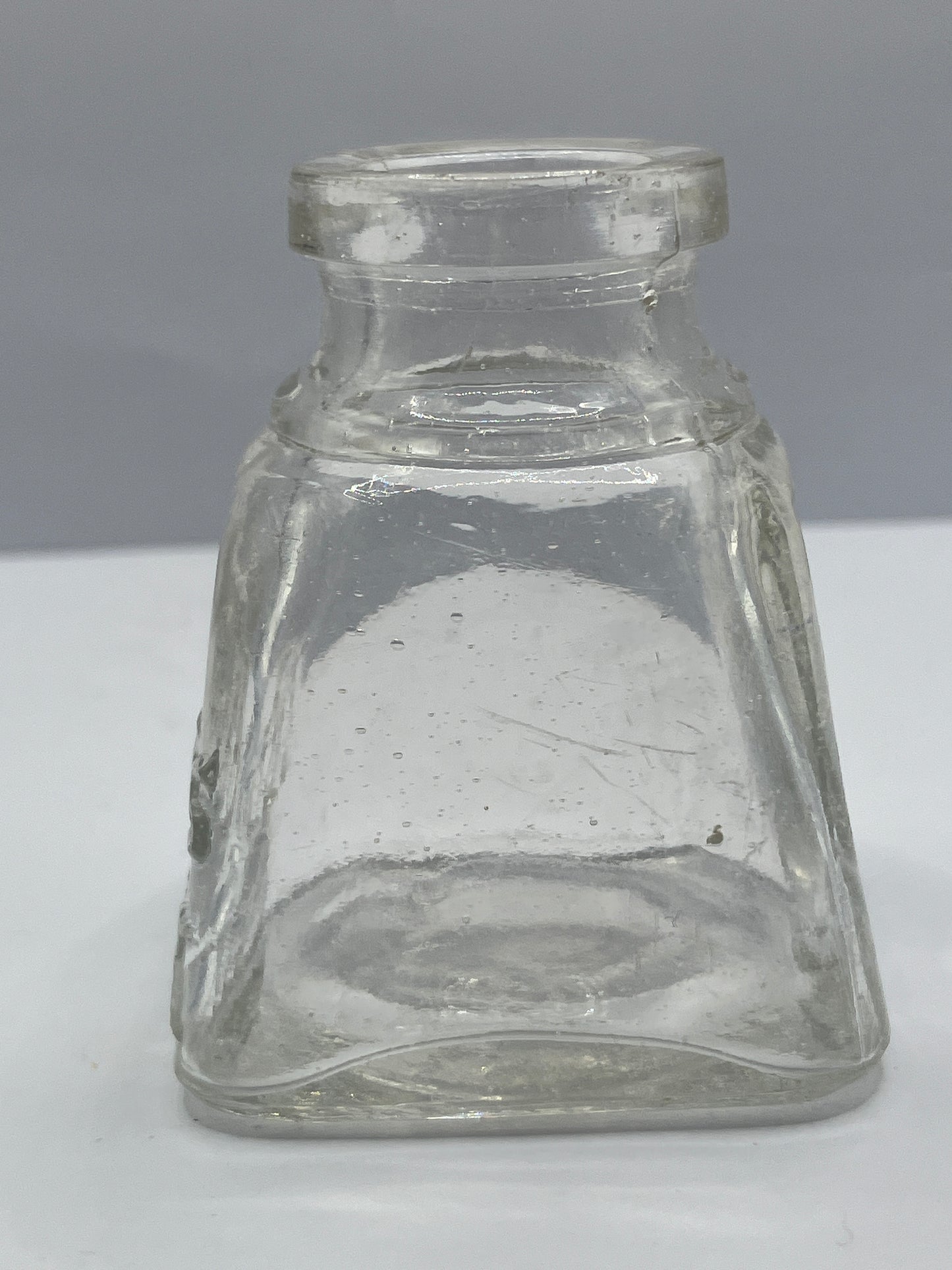 Fields clear glass ink bottle