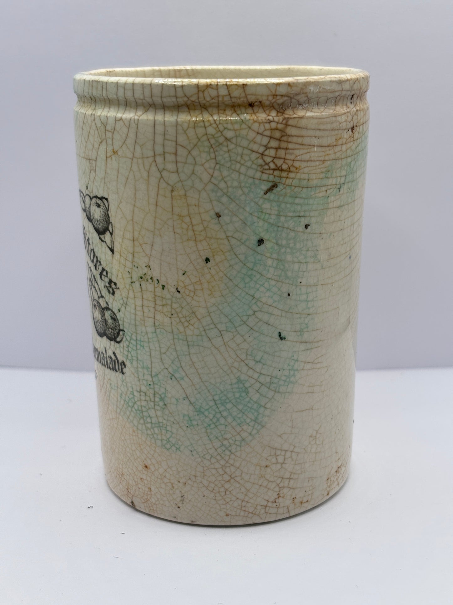 Old rare international stores marmalade pot, original seville orange marmalade