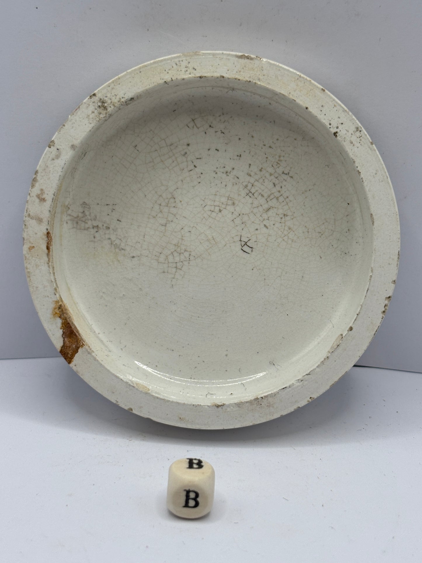 Old Burgess’s anchovy paste lid (B)