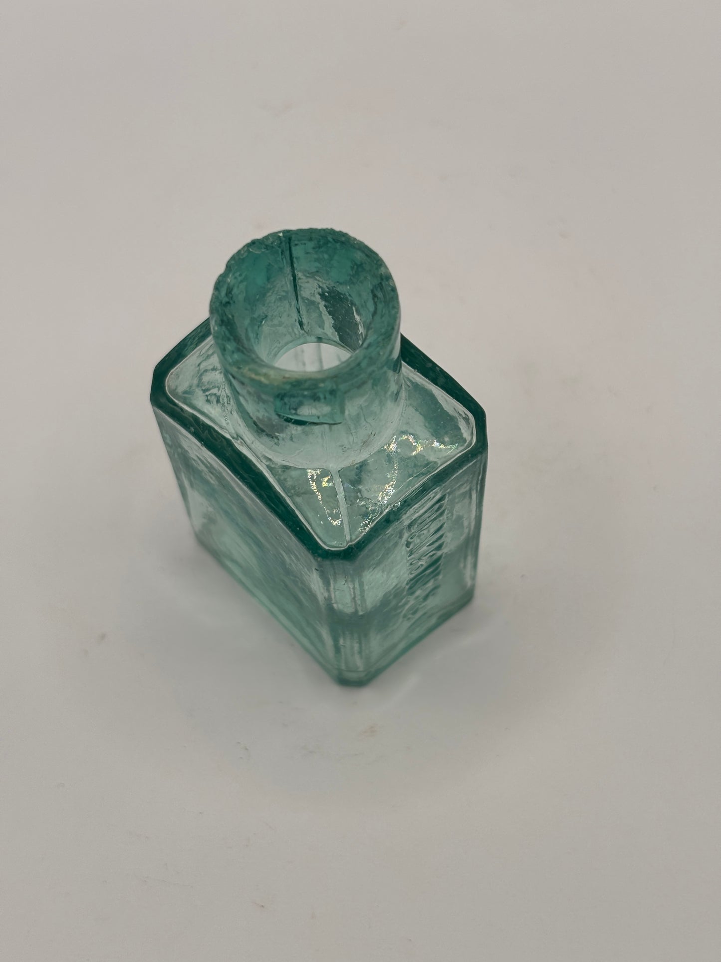 Old advertising inkwell,ink bottle. Devane & Co Liverpool
