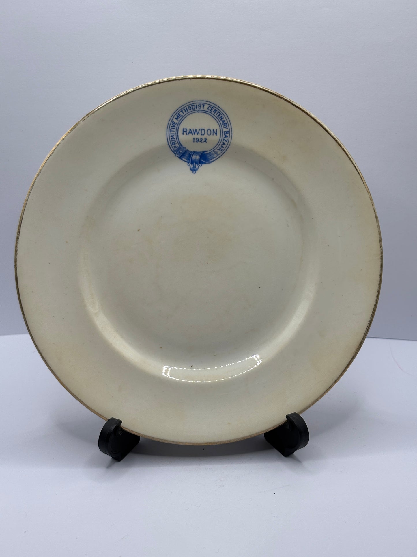 Old Rawdon commemorative plate