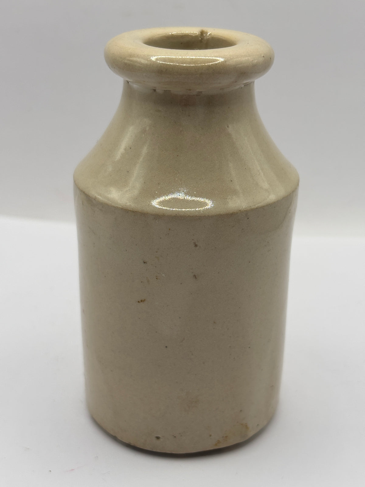 Old advertising jar, Eyres furniture reviver