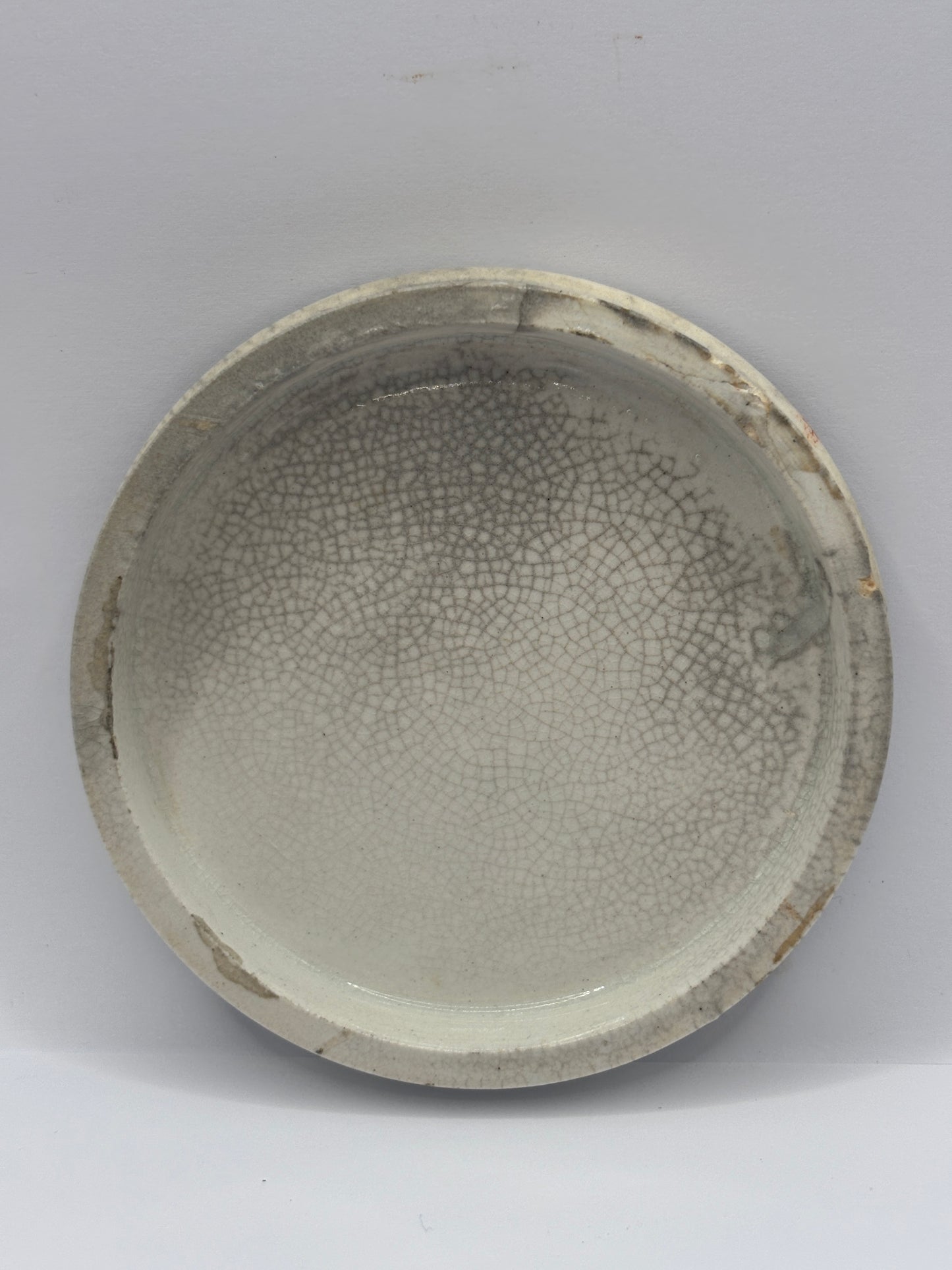 Old advertising lid, Saponaceous toothpaste powder