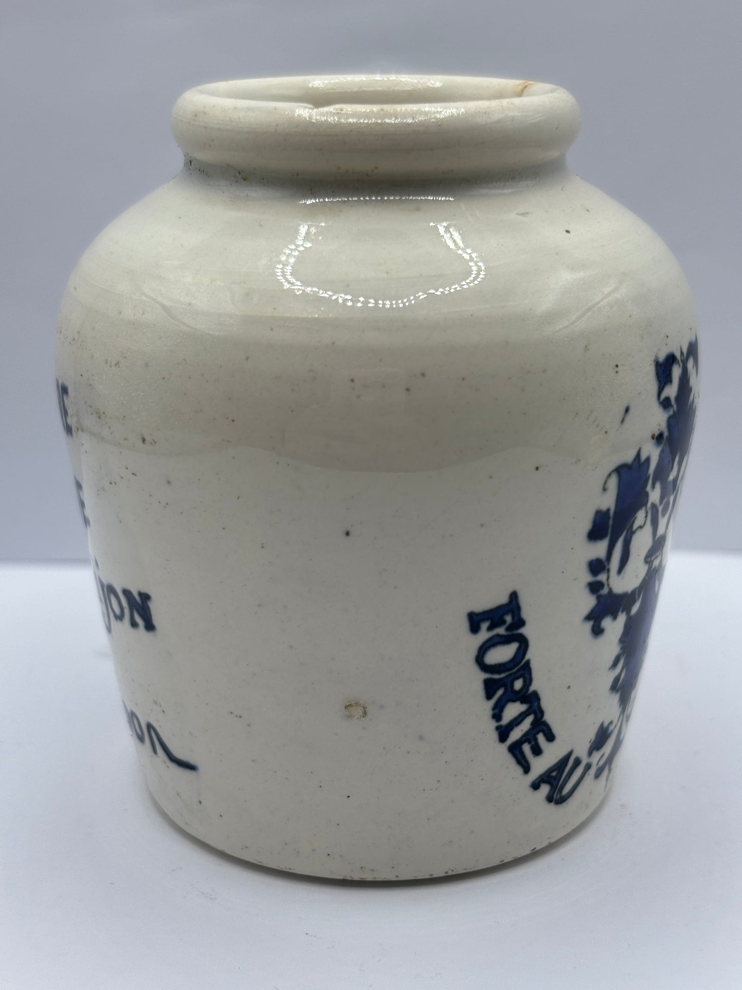 French mustard pot