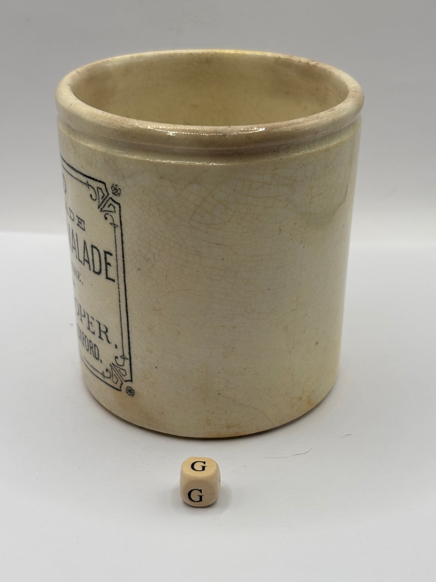 Old 1lb Frank Cooper marmalade Jar (G)