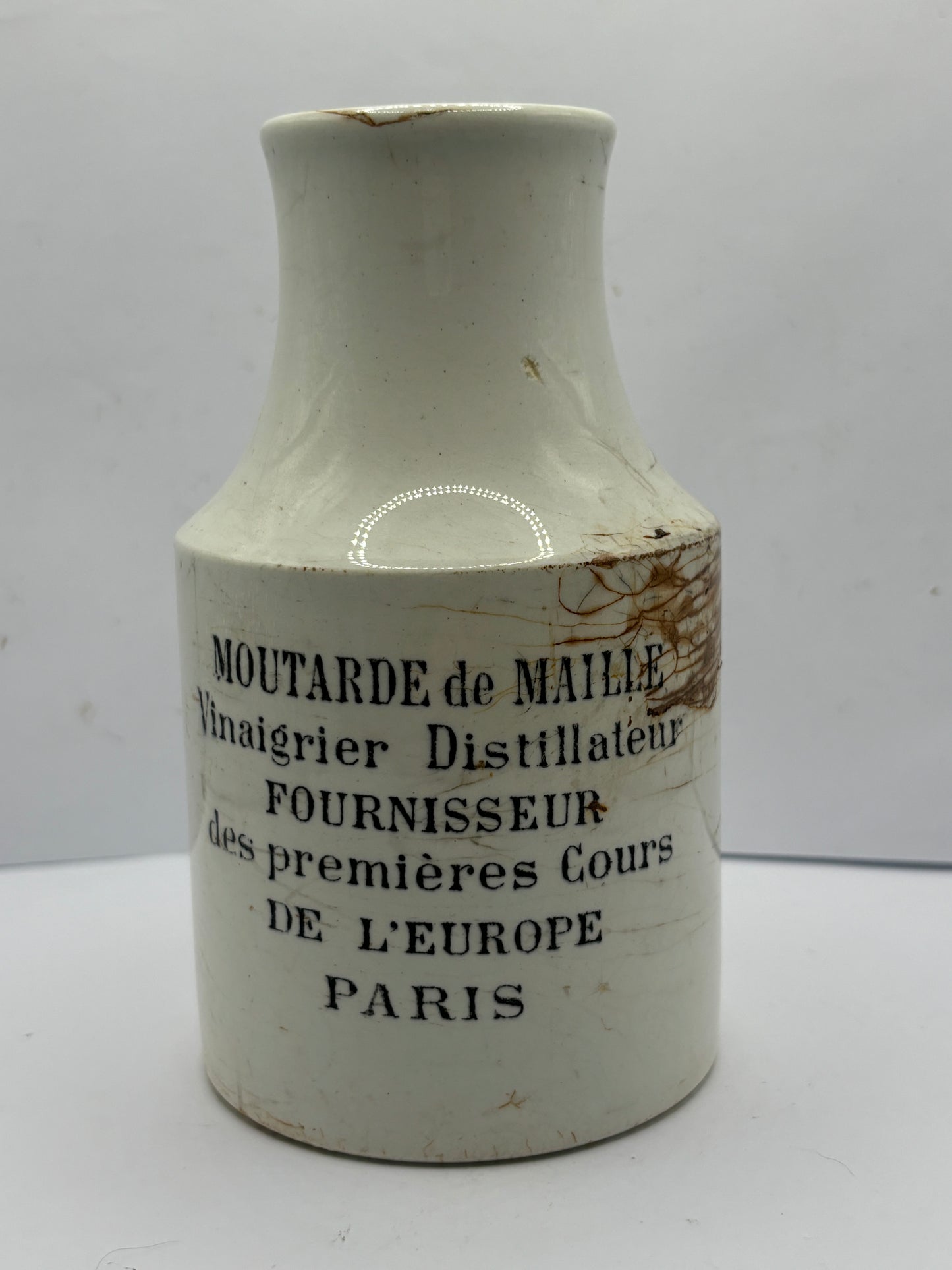 French mustard pot, moutarde de maille