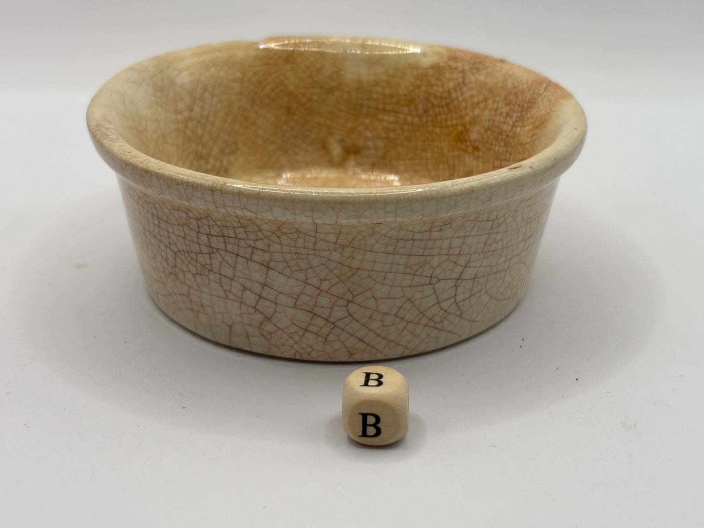 Old advertising paste pot, Youngs Morecambe Potted shrimps (B)