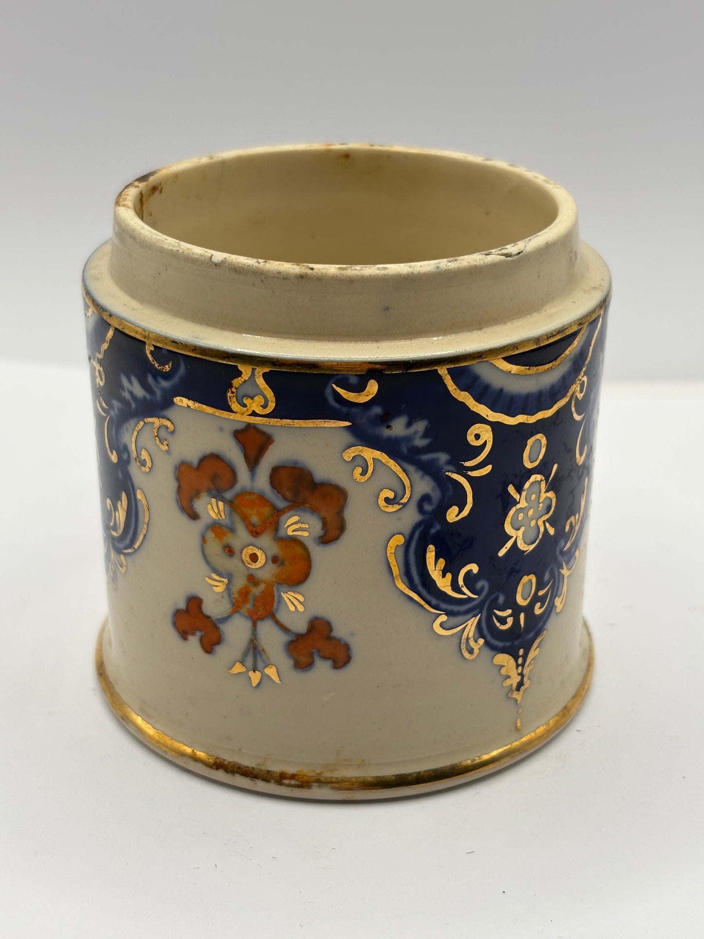 Old stoneware jar, ointment?