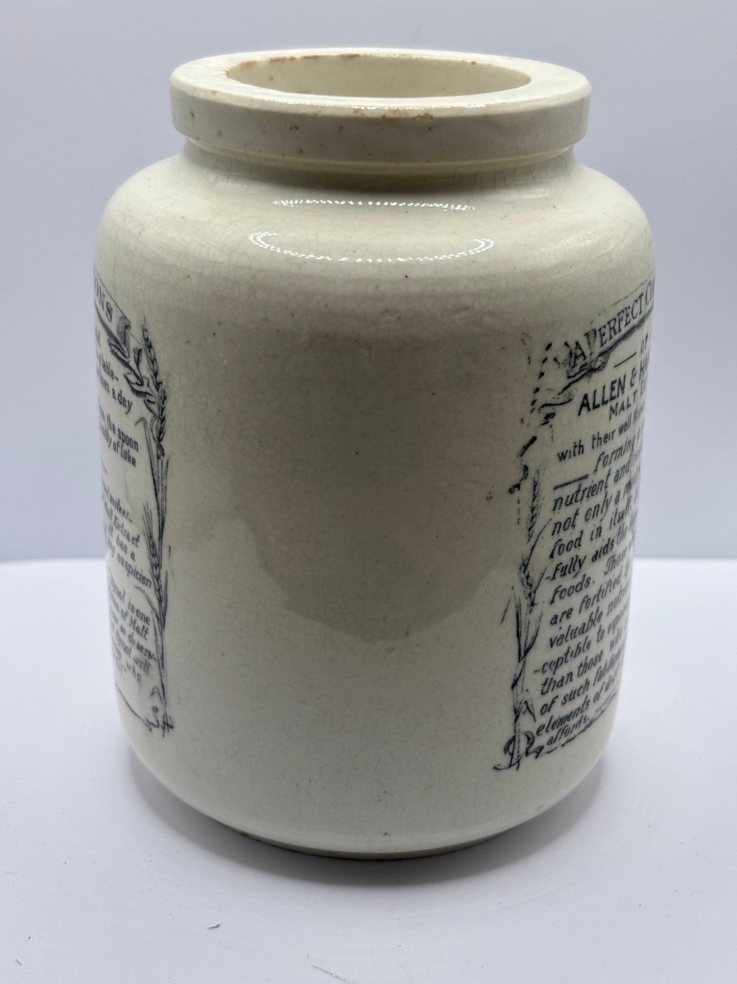 Old Bynol advertising jar