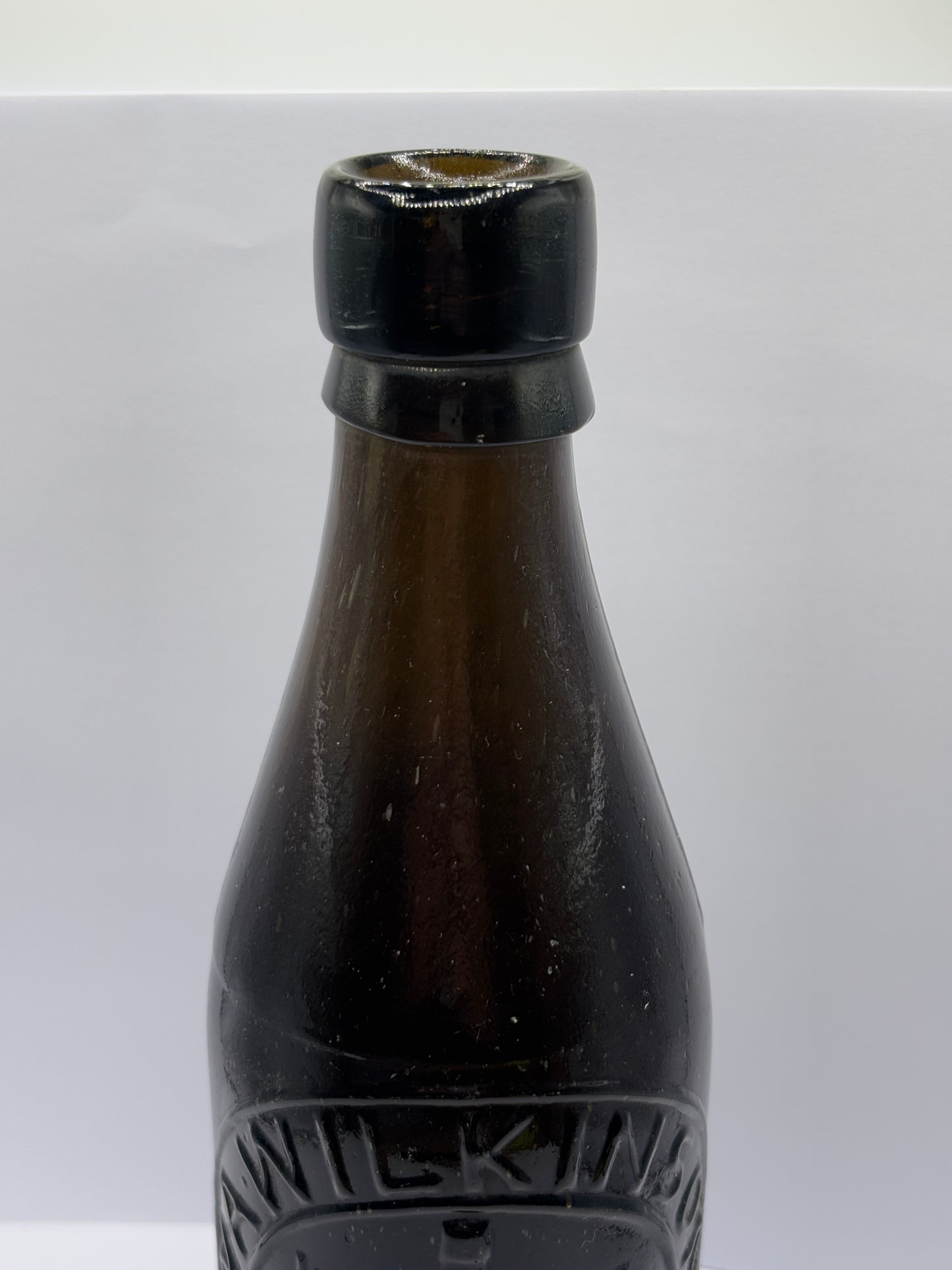 Old North Sheilds pictorial beer bottle, W.A Wilkinson