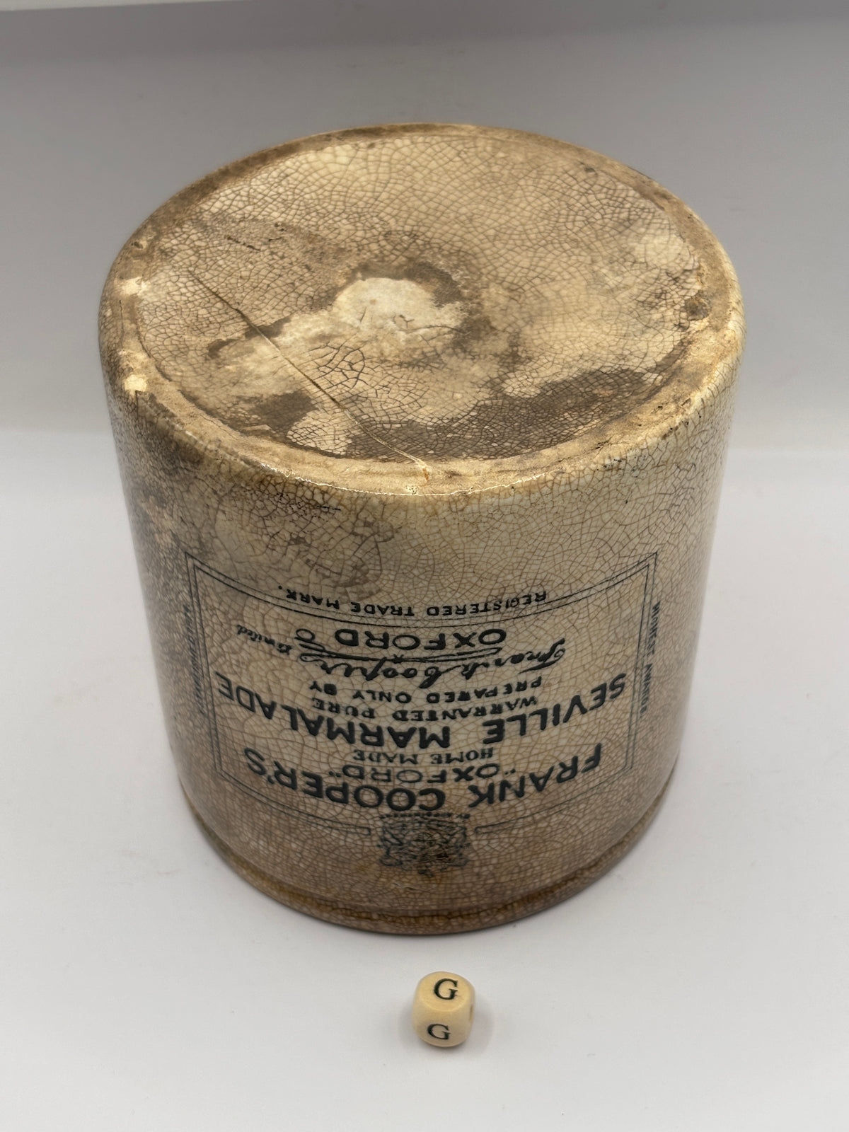 Old 2lb Frank cooper marmalade jar (G)