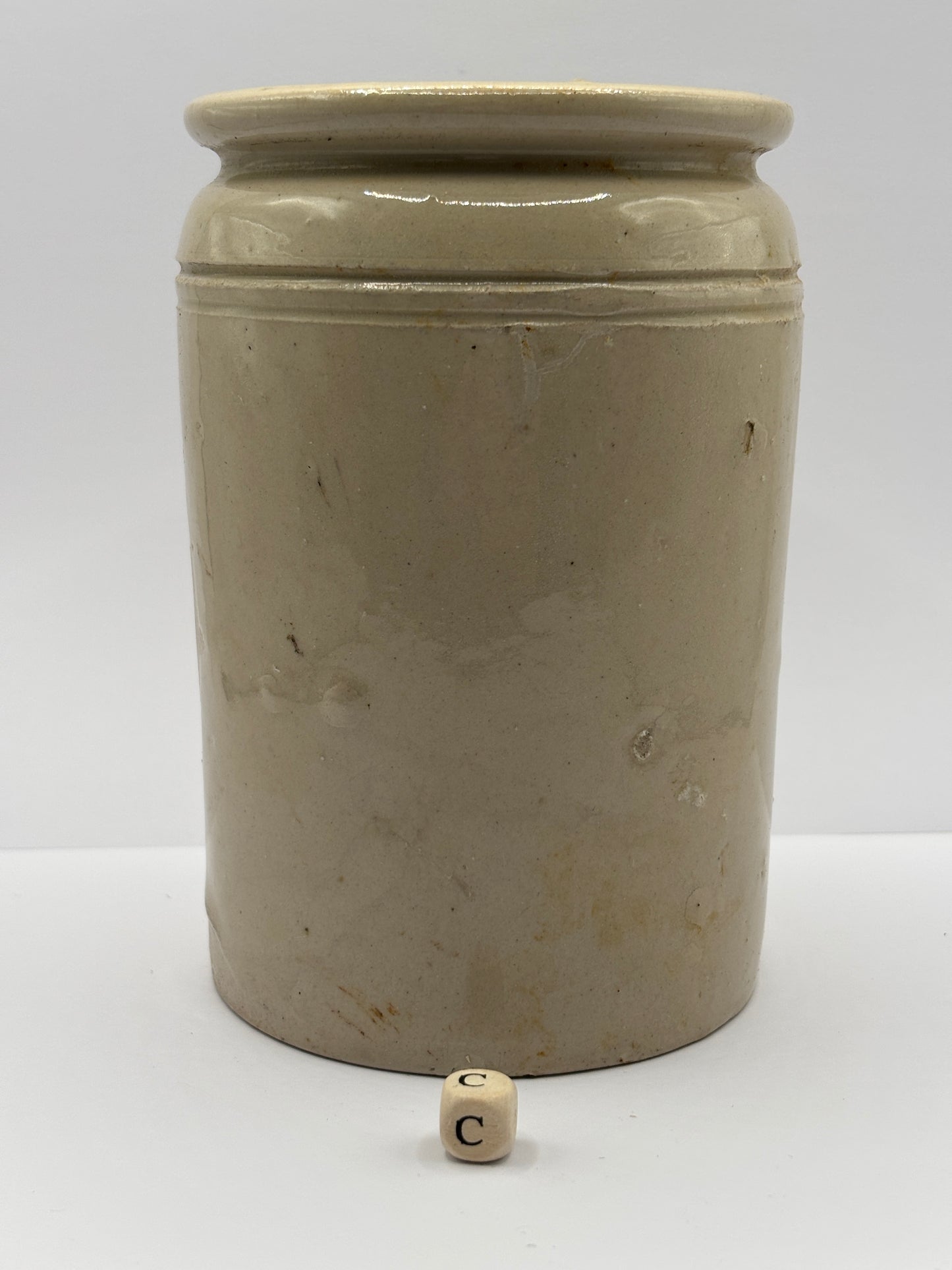 Old 2lb rolled top marmalade jar (c)