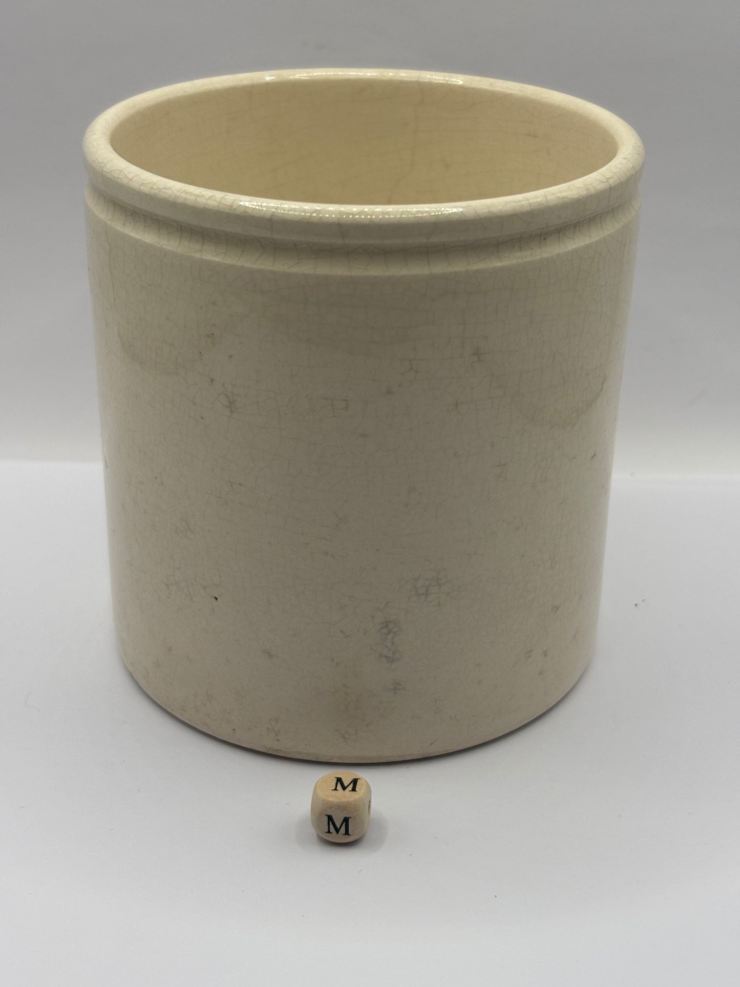 Old 2lb Frank Cooper marmalade jar. Flakey Glazing