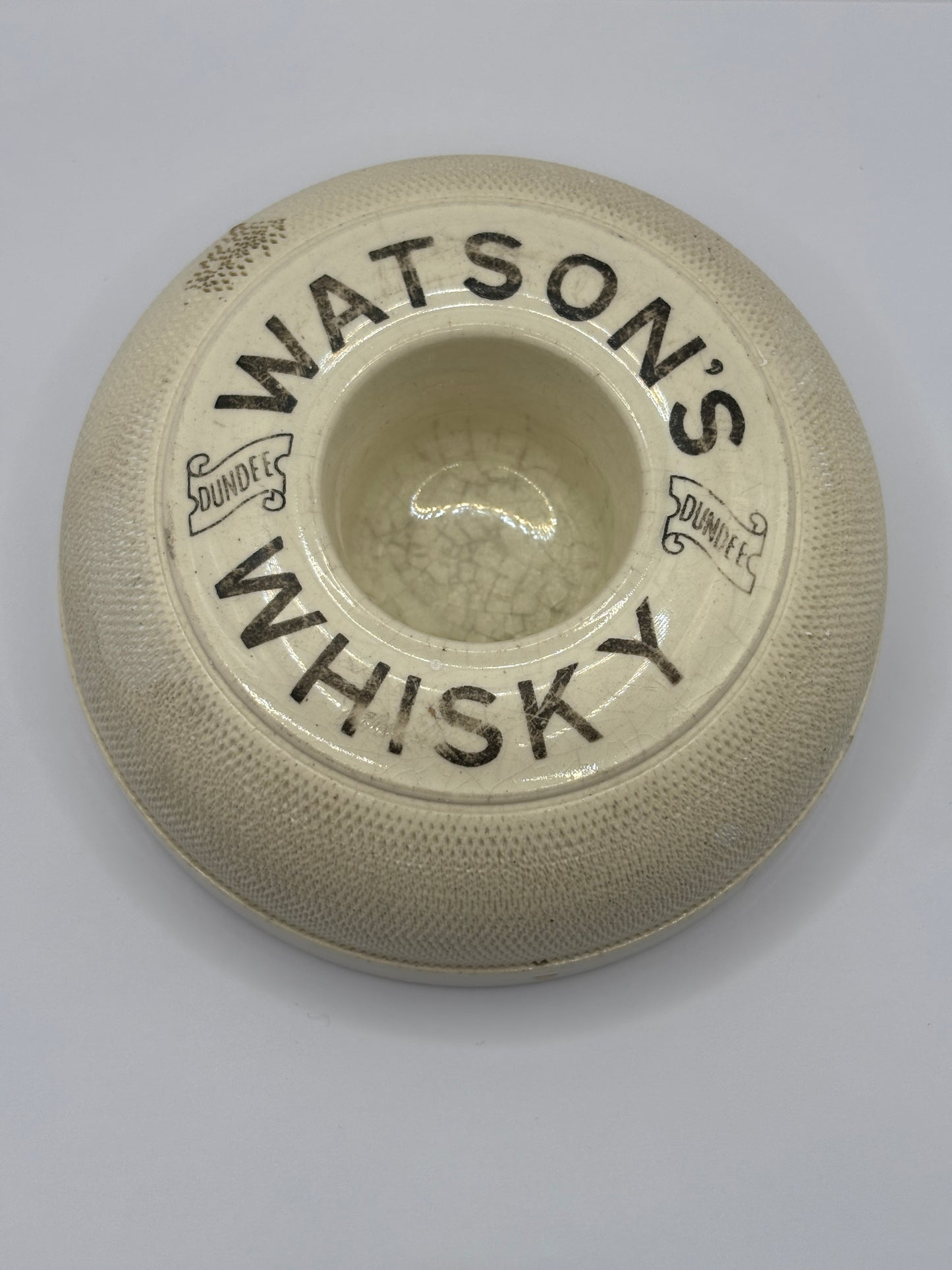Old advertising match striker, Watsons Whisky
