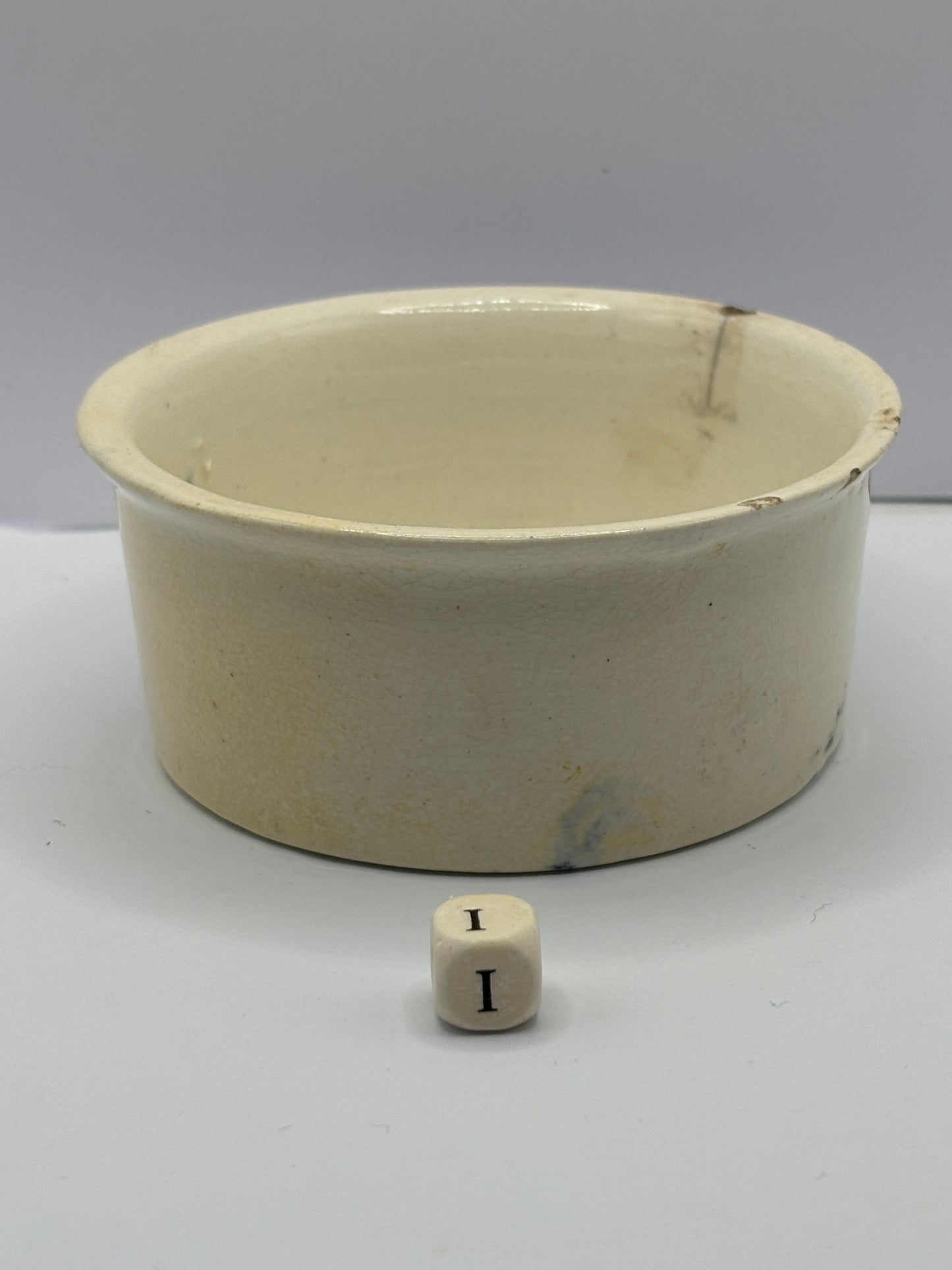 Plumtree home potted meats advertising pot. (i)