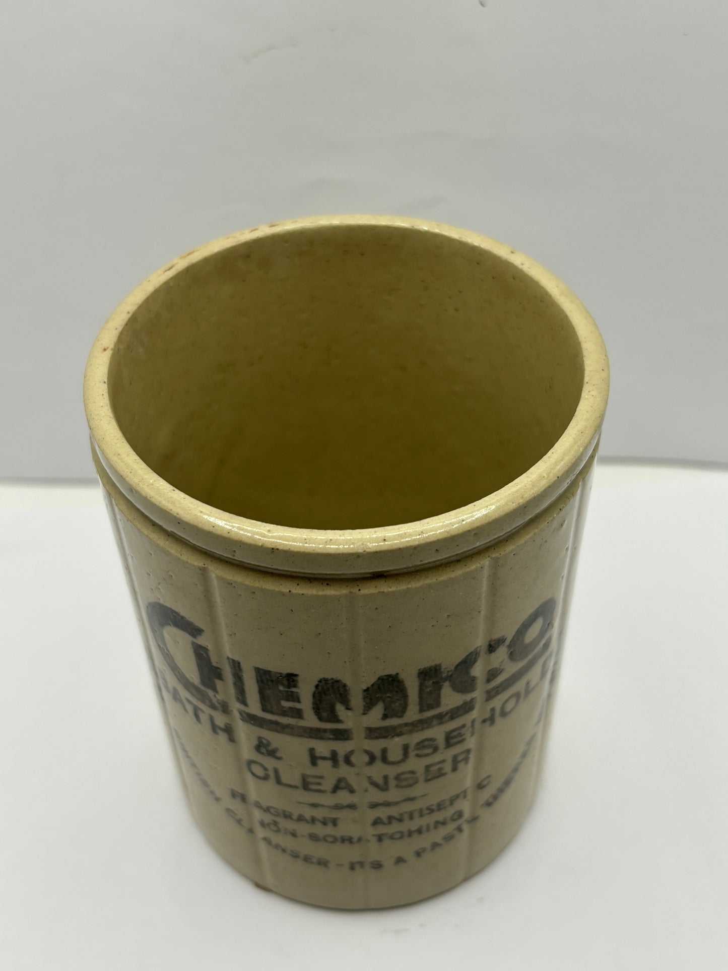 Chemico advertising jar