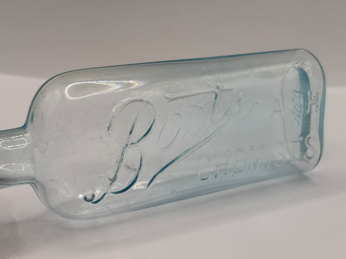 2 old Boots cash chemist bottles