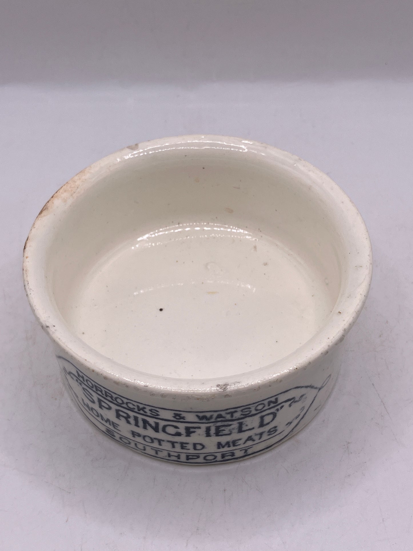 Springfield home potted meats advertising pot