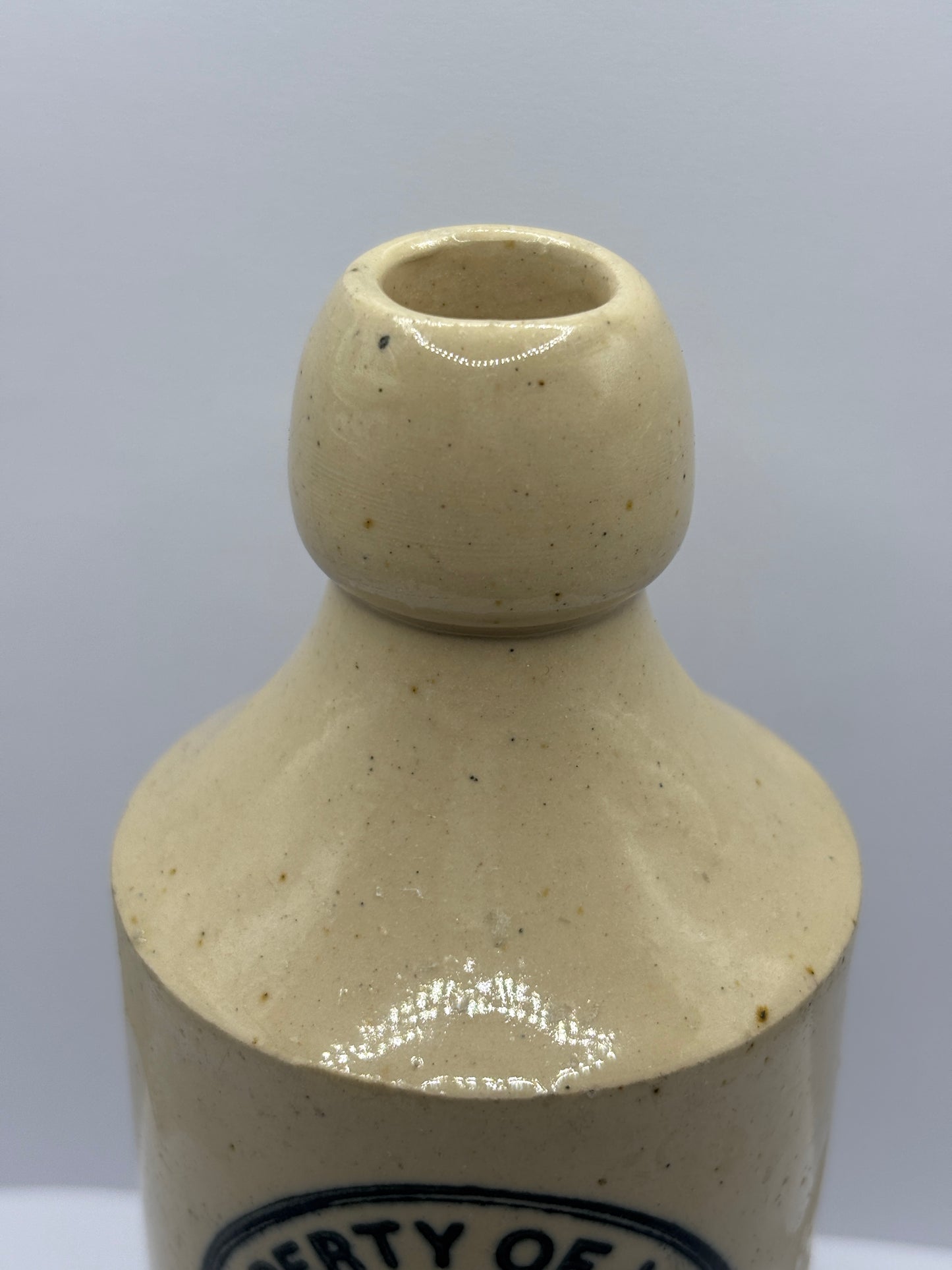 Old Birmingham ginger beer bottle, Job Wragg