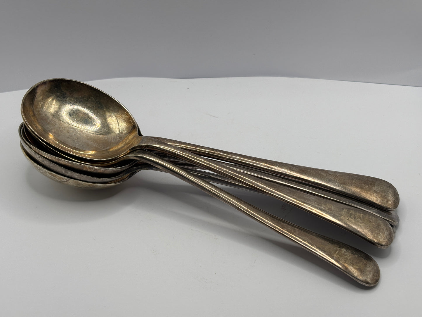 6 french soup spoons