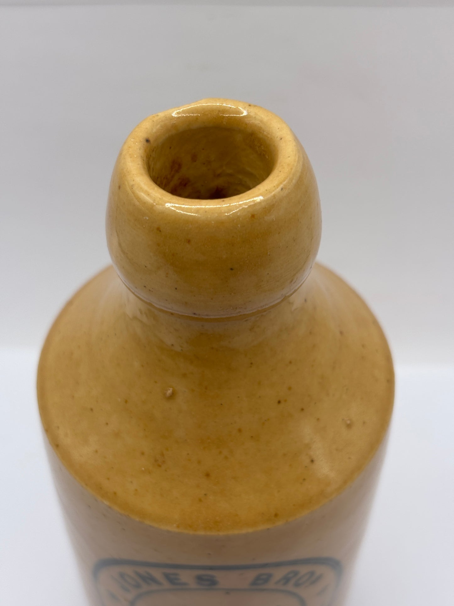 Old stoneware ginger beer bottle, Jones Bro’s Oxford & Reading